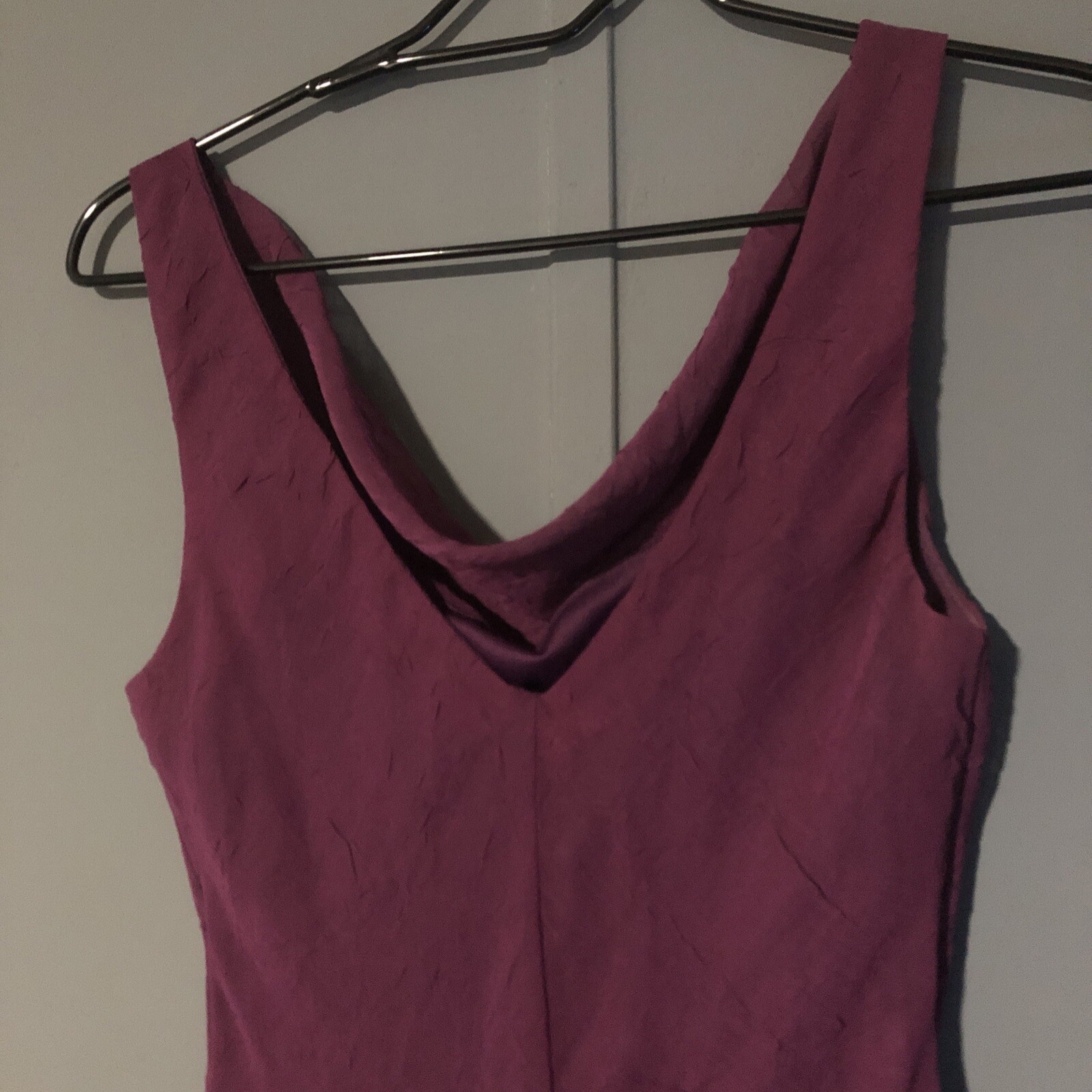 Vintage B. Darlin Purple Crinkle Layered Dress Hi Low Size 5/6 Beautiful 90s Y2K