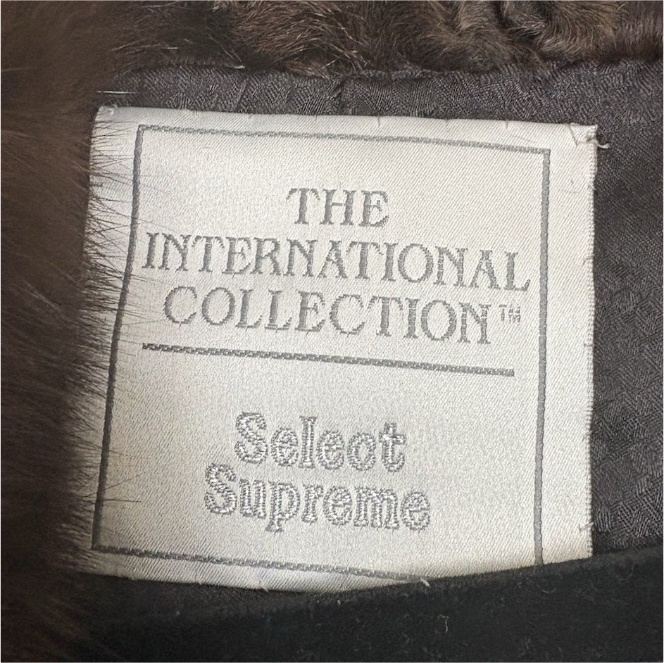 The International Collection Select Supreme Vintage Brown Fur Coat
