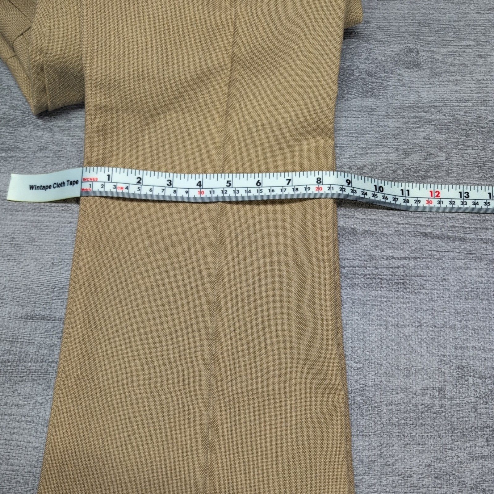 Levi’s For Gals Sta-Prest Cotton Canvas Slacks 28×32 Big E Bush Pants Bellbottom