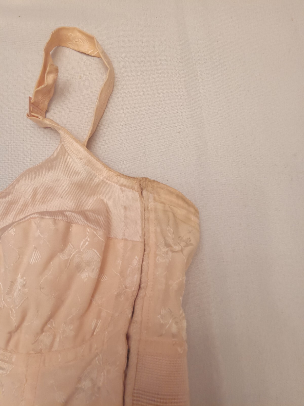 1940s 1950s Vintage Shape wear Girdle And Courset, Pink Floral Undergarments