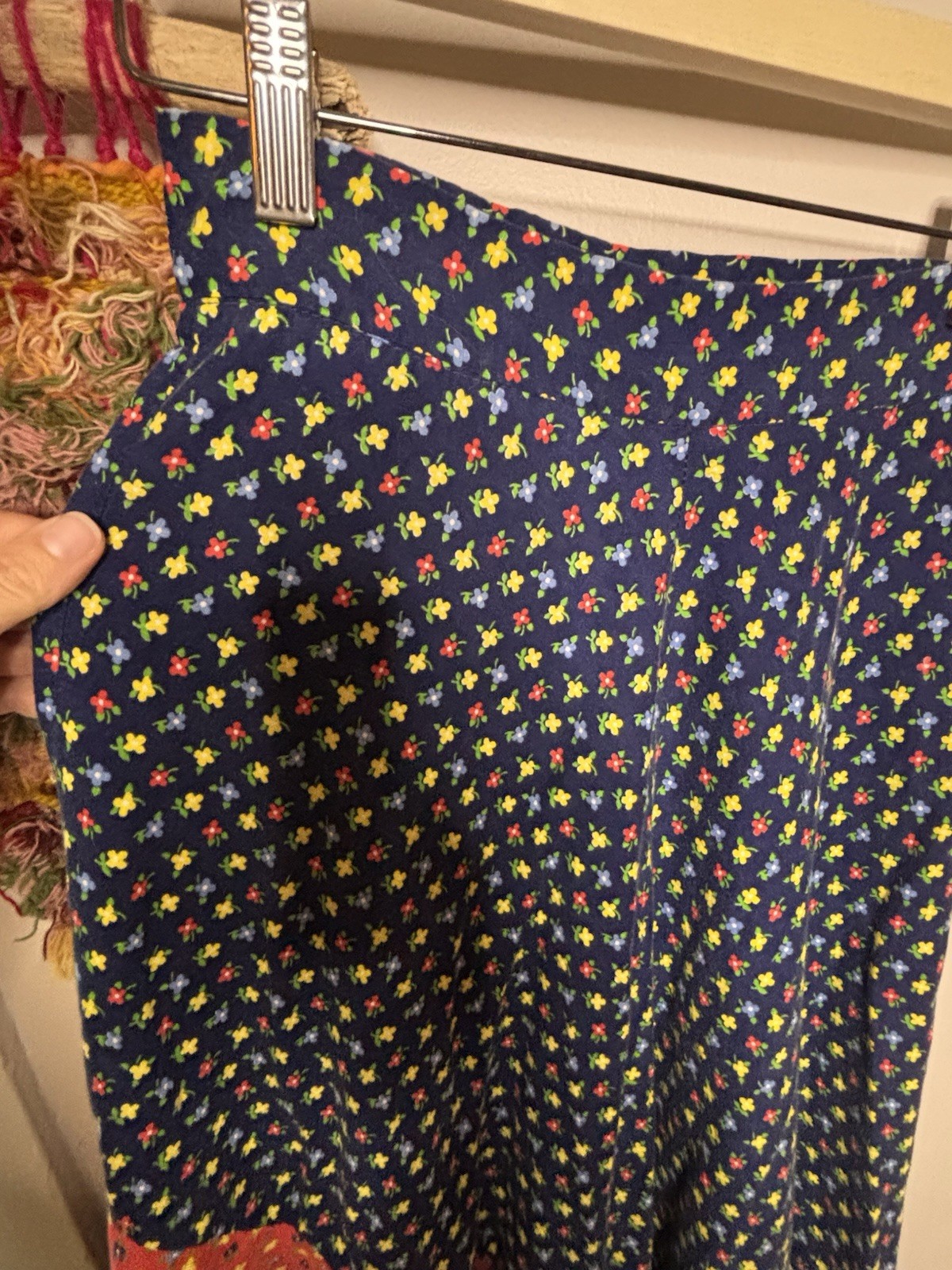 Vintage Floral skirt Cottagecore Prairie