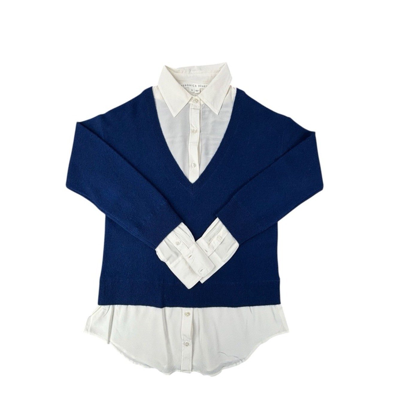 Veronica Beard | Brami Mixed Media Sweater | XS | Excellent condition!!