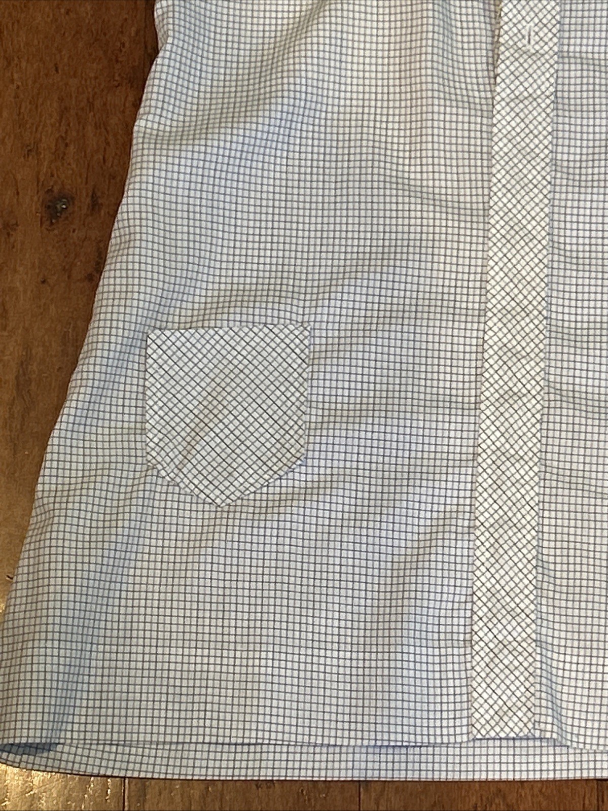 VINTAGE Sears Fashions Womens Medium Shirt House Yard Dress w/ Hat READ EUC