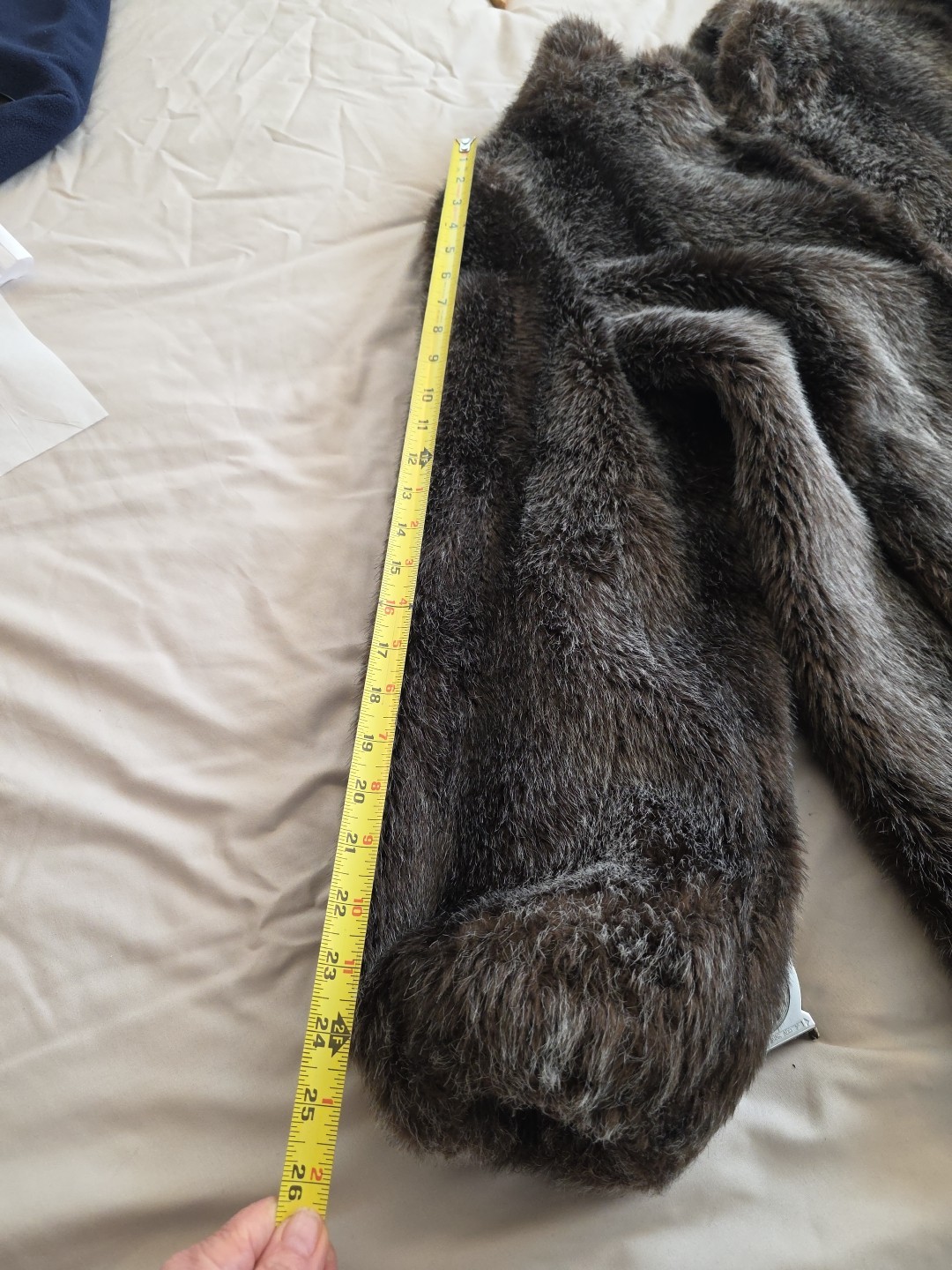 VINTAGE Hillmoor New York Faux Fur Coat Jacket Women Retro 80s Retro ELEGANT