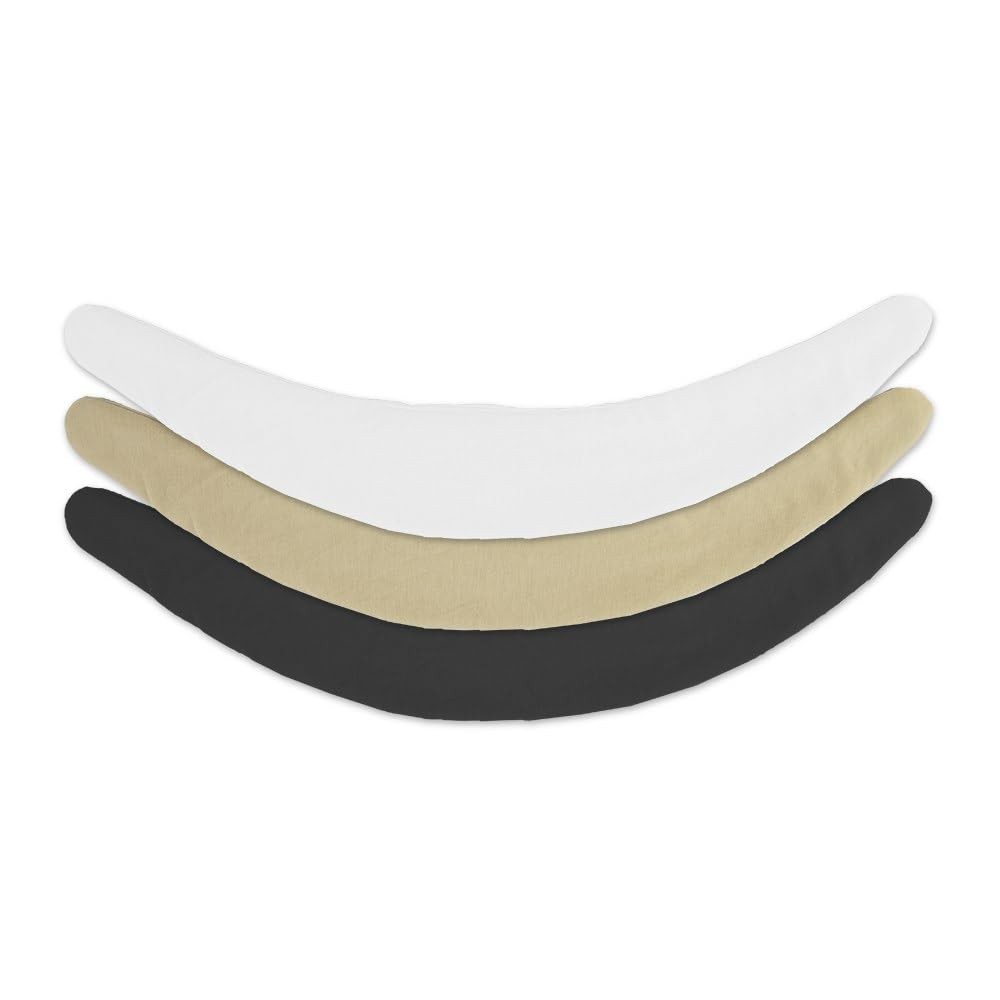 More of Me to Love Viscose and Cotton Blend Tummy Liner 3-Pack Medium Black B…