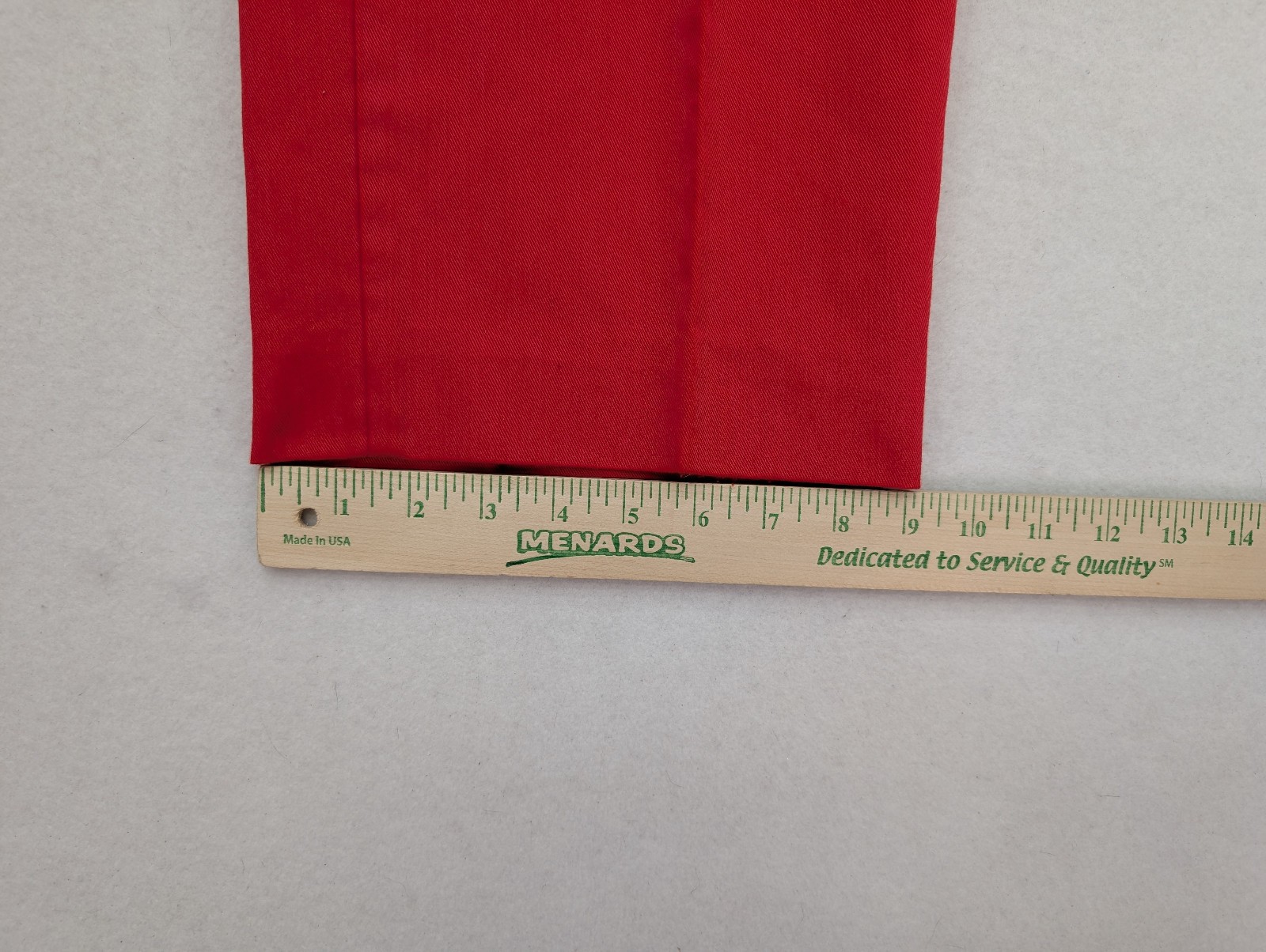 Levi’s Bend Over Vintage Women’s Pants Slacks Size 18 Red High Rise Flat Front