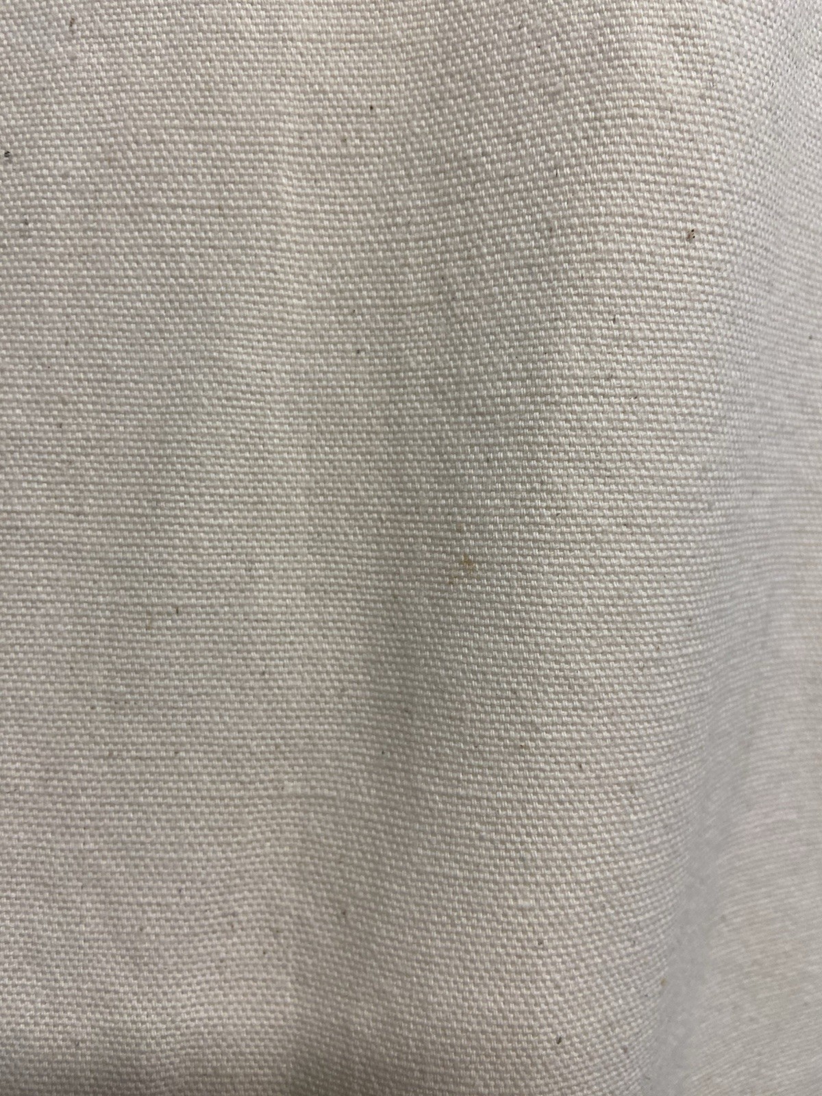 VTG 60s/70s Gilead White Beige Linen Embroidered Fringe Dress Shift Dress Sz M