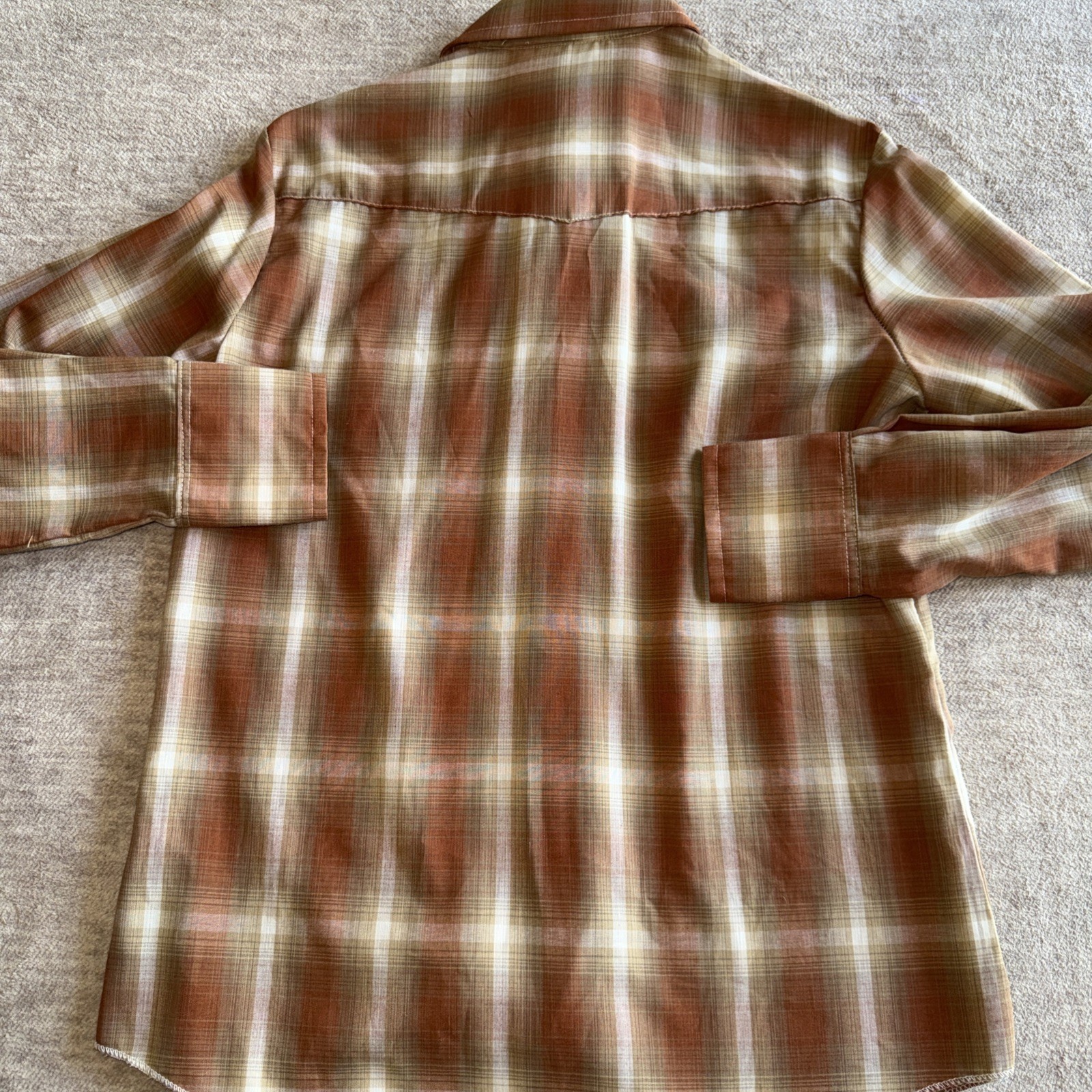 Vintage Women’s Dee Cee Brand Western Shirt Pearl Snap Size 36