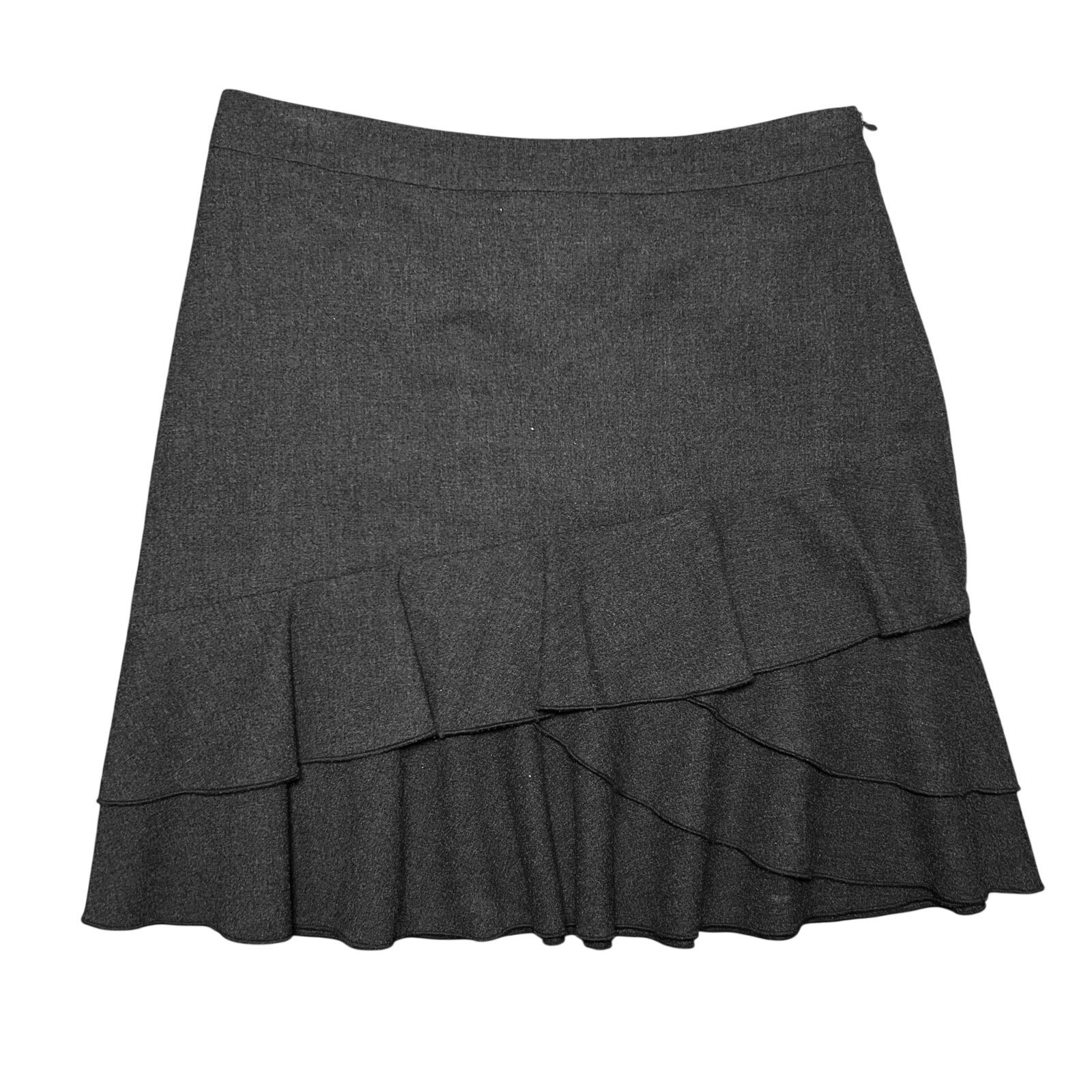 VTG 90s Y2K Minimalist Grunge Skirt M Dark Academia Flutter Streetwear Indie