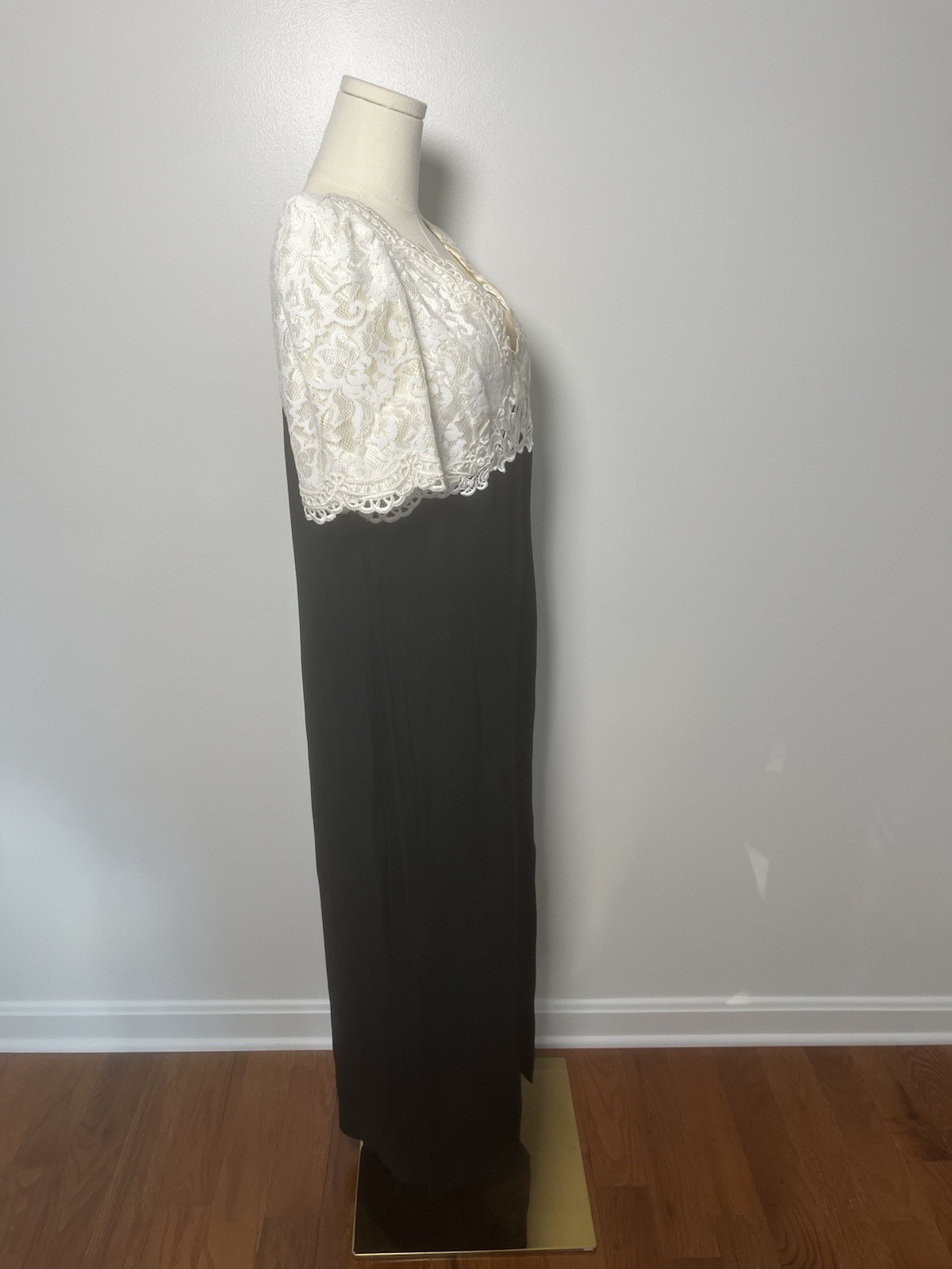 Vintage Jessica McClintock Dress Size 16 Bridal Evening Gown USA MADE FAST SHIP