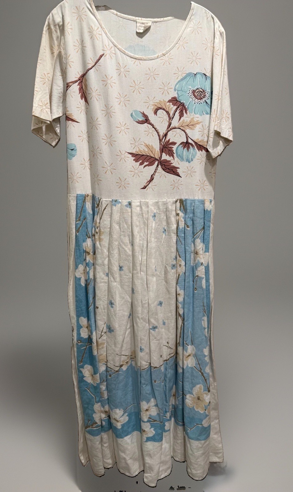 Art Wear One of A Kind Dress Size S/M From Vintage Tablecloths