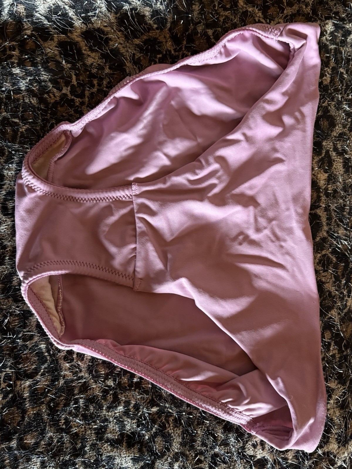 Warner’s Vtg Y2K Panties M Low Rise Bikini Nylon Sweet Pea Underwear