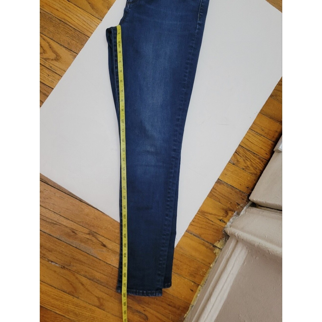 Vintage Gap Sculpted True Skinny Super High Rise Jean 12 Indie Sleek Timeless