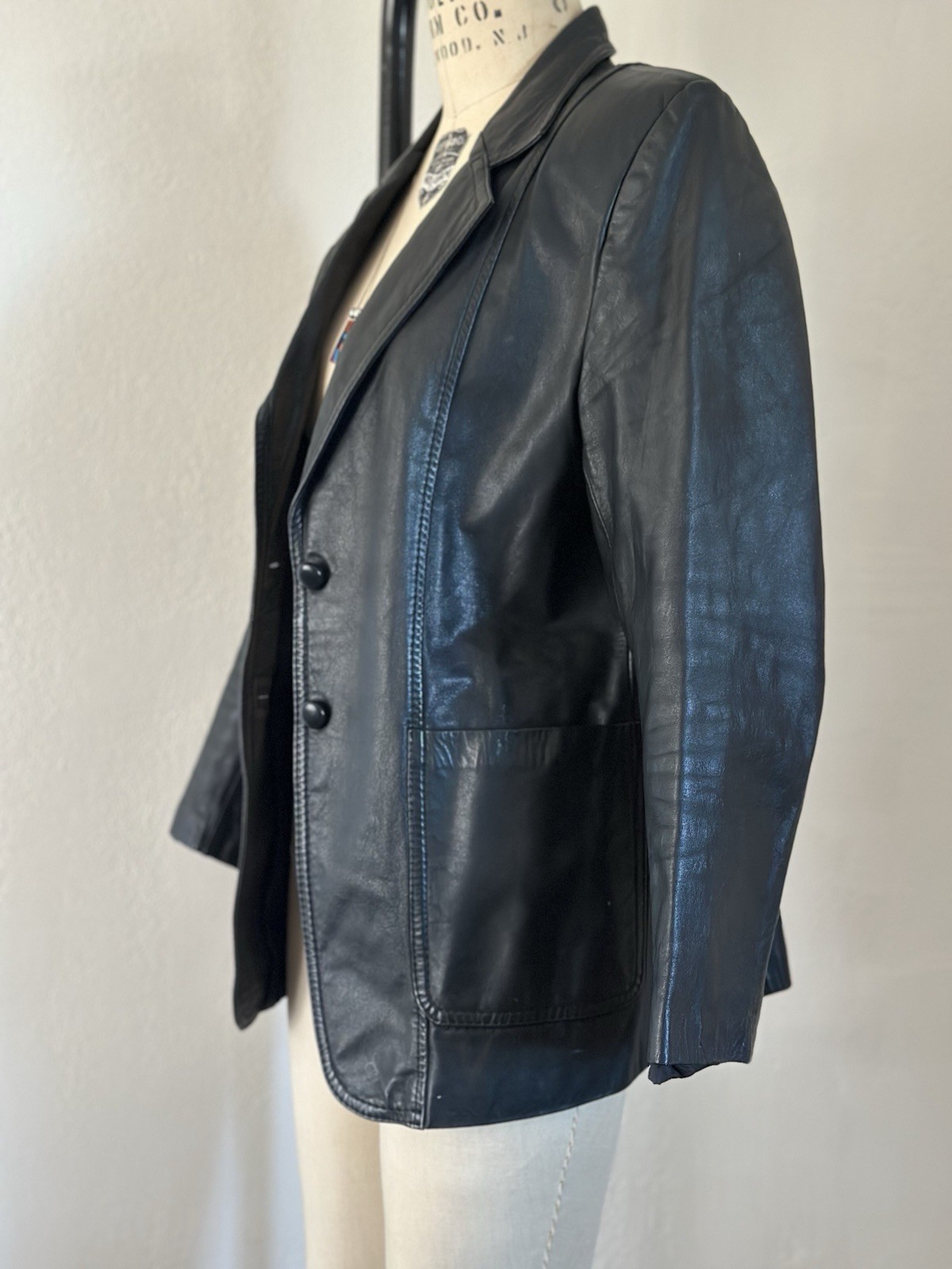 Vintage 80’s 90s Virgo’s Piel Mexican Leather Jacket Women’s