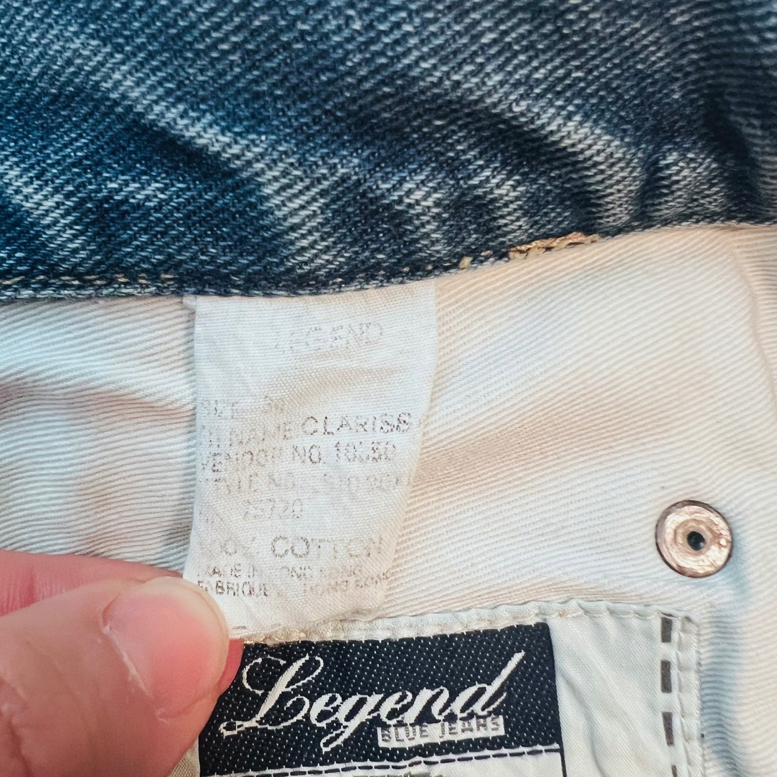 Vintage BKE Buckle Legend Clarissa Jeans High Rise Button Fly 34