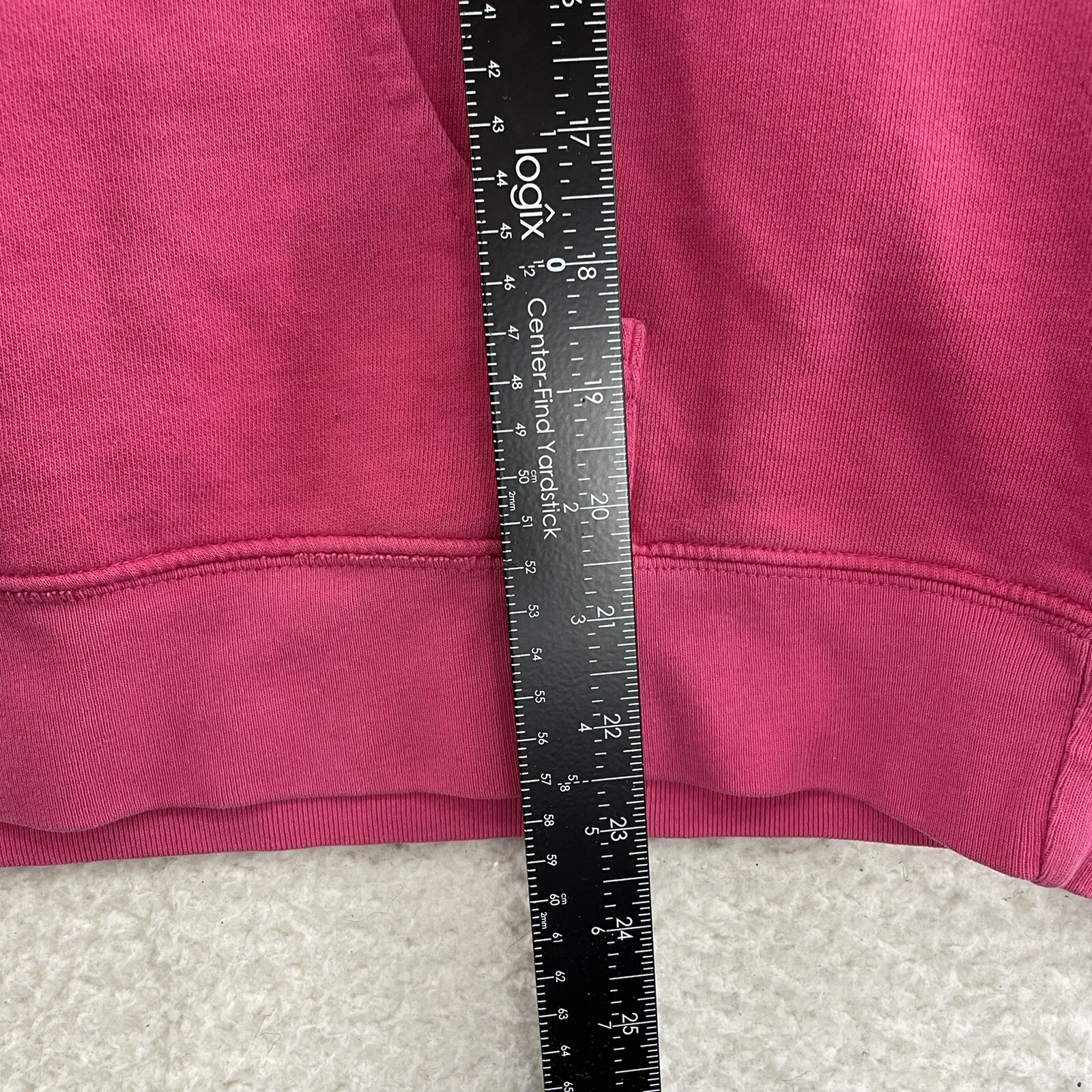 Y2K Vintage Old Navy Hoodie Sweatshirt 2XL Pink Snow Bunny Cyber Fairy Grunge