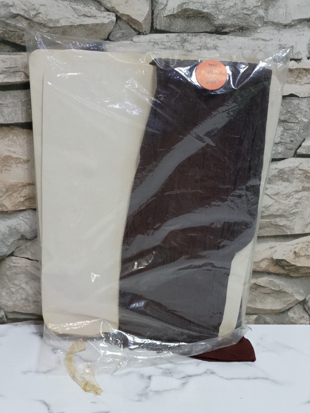 Vintage Treadwell Panti Hose 2167 Irregulars Reinforced Toe Sheer Suntan A-B