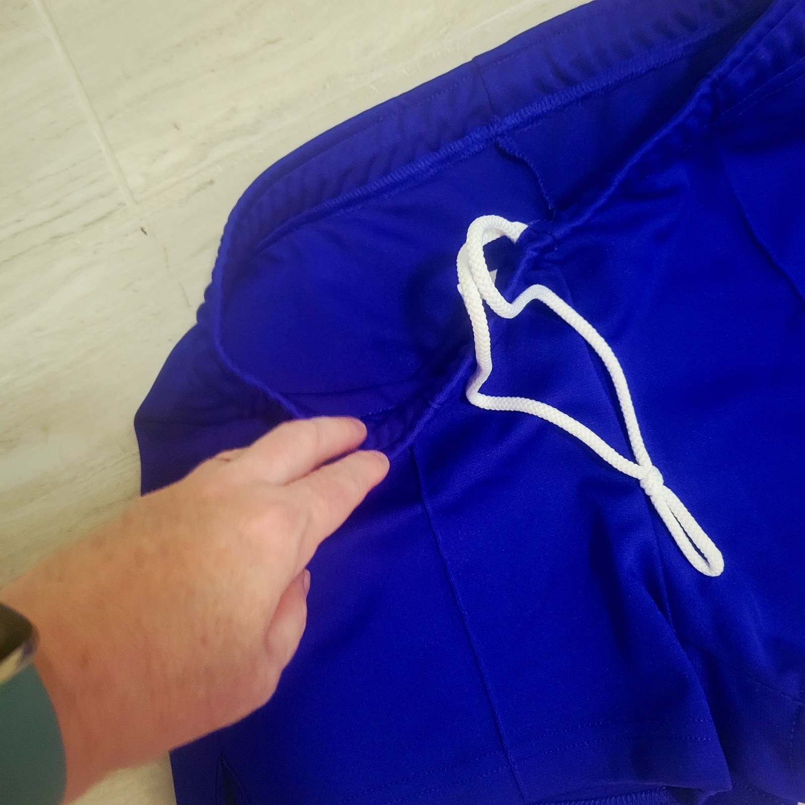 VTG 1980’s Royal Blue Varsity Shorts Women’s M Sports Cheer Gym Class