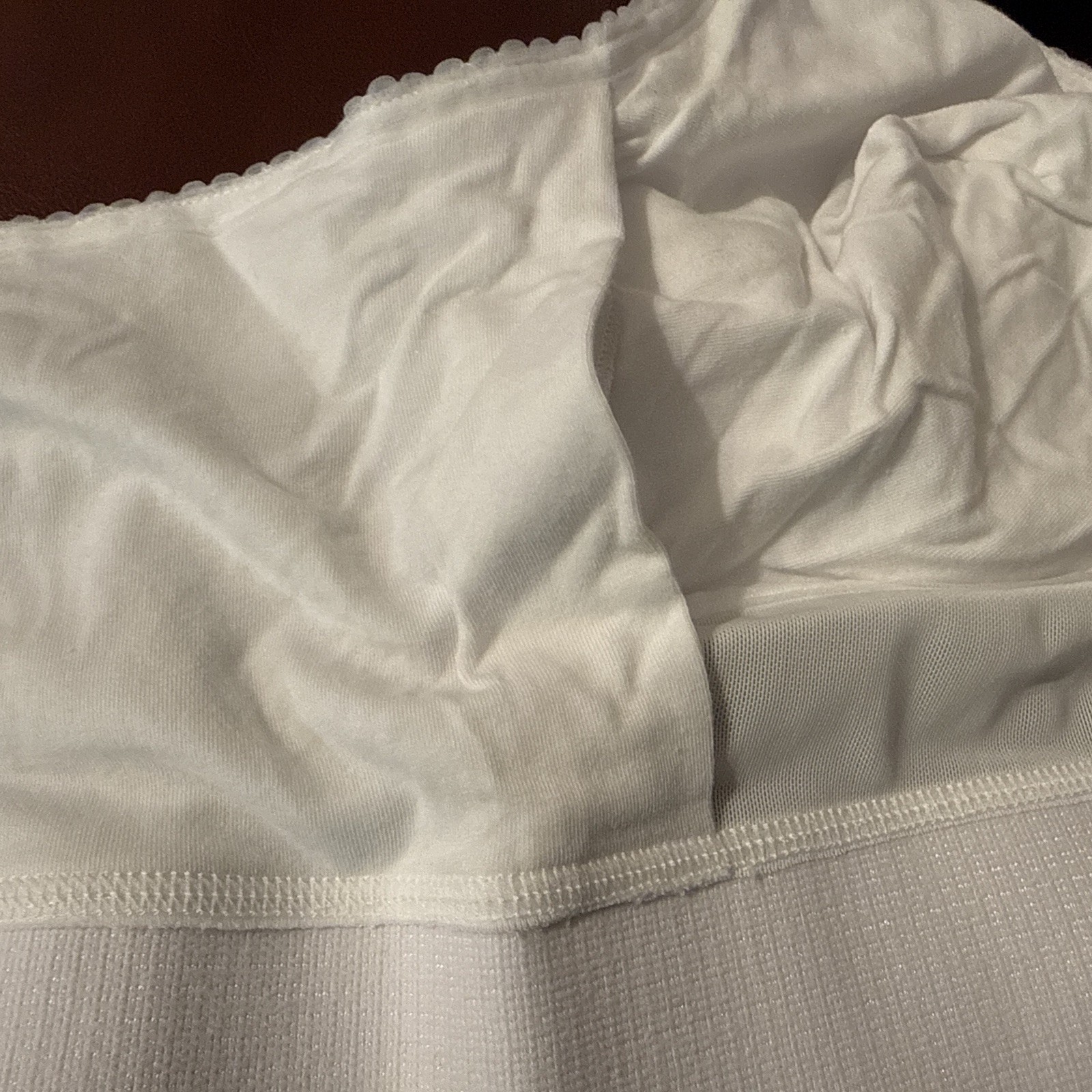 NEW Jodee Surgical Style 1805 Post Mastectomy Bra WHITE w/Pockets USA-MADE 44B