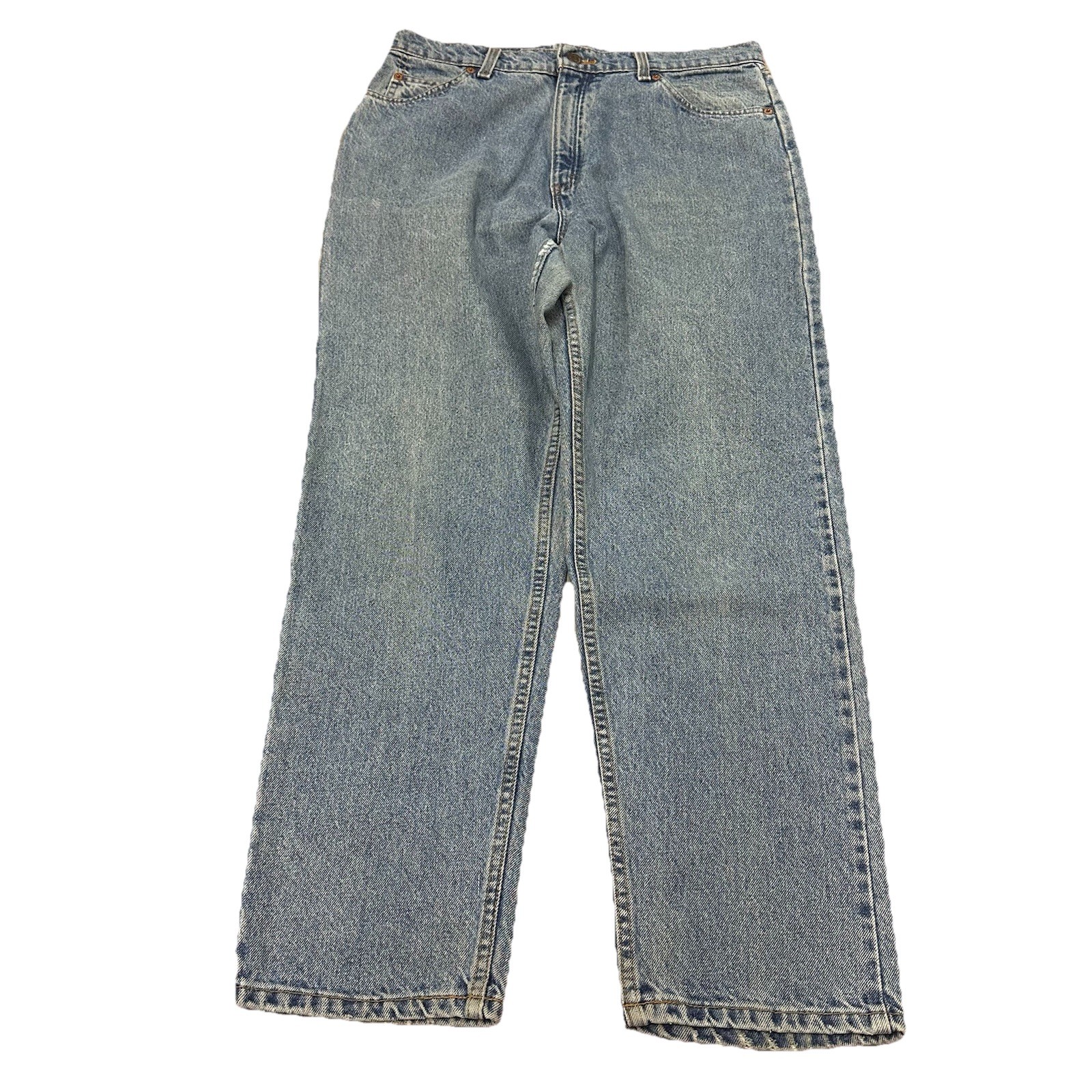 VTG LEVIS ORANGE TAB MEASURES 32X29 LIGHT BLUE DENIM PANT JEANS BLUE WOMEN (33)