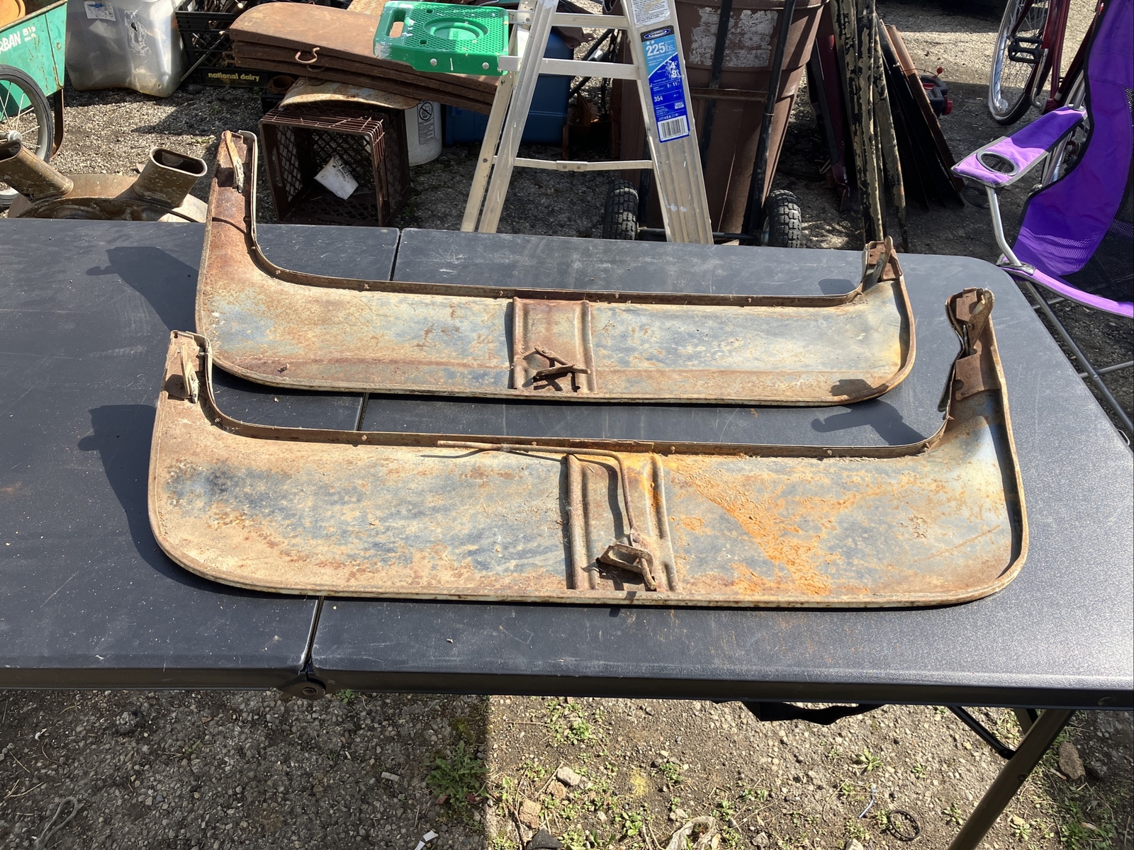Pair Of Vintage 1950’s 1960’s 1970’s ? Fender Skirts