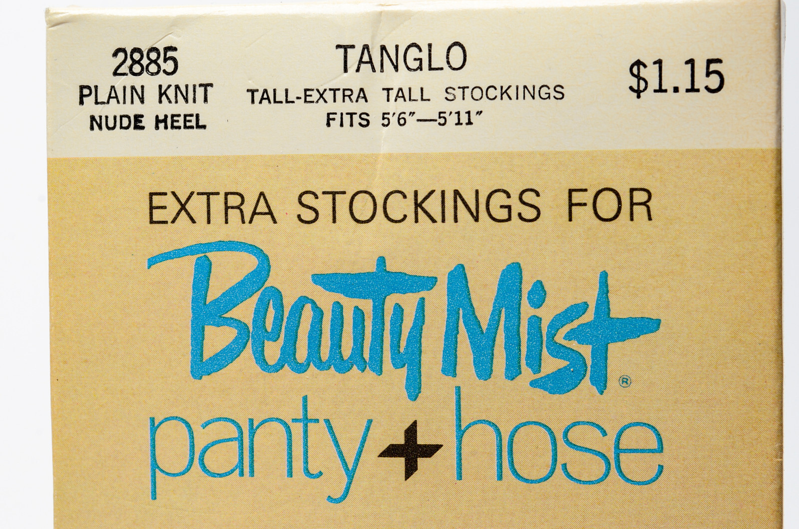 Beauty Mist Panty + Hose Tall/Extra Tall Stockings only x3 2885 Tanglo NEW VTG