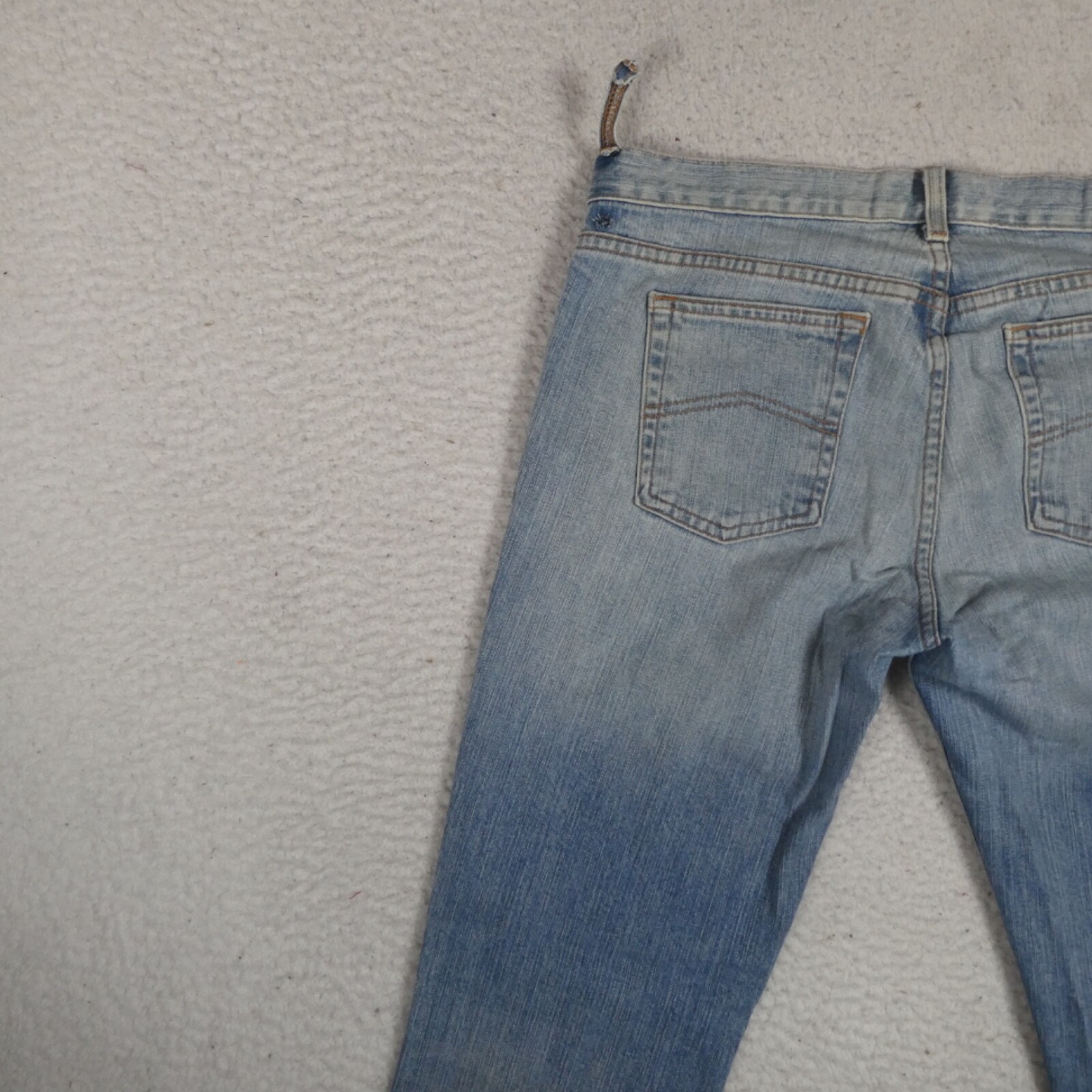 Vintage Armani Exchange Jeans Women Size 8R Light Blue Denim Wash Made in USA