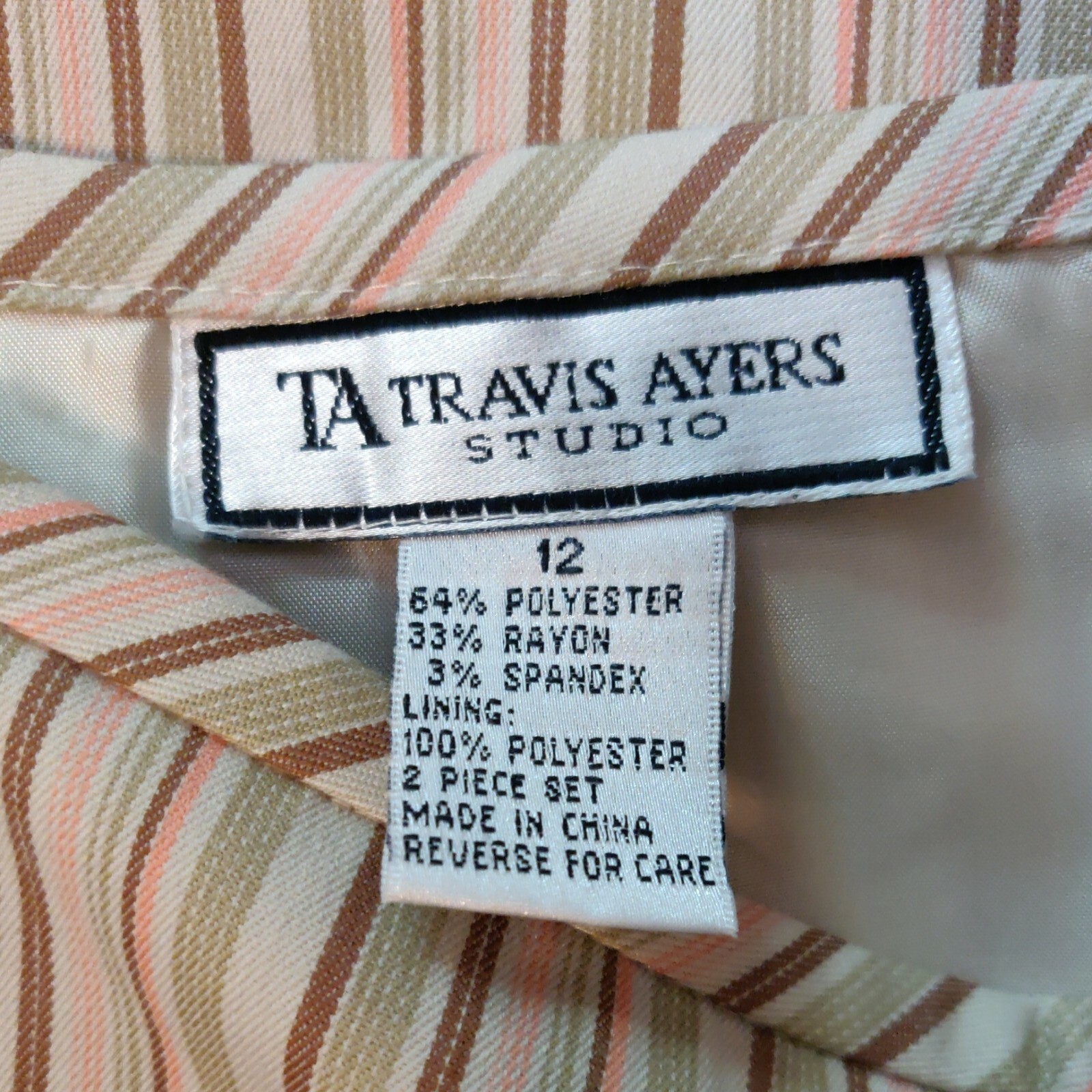 Travis Ayers Vintage women’s 12 blazer & skirt set NWT (see below) $200 RET.