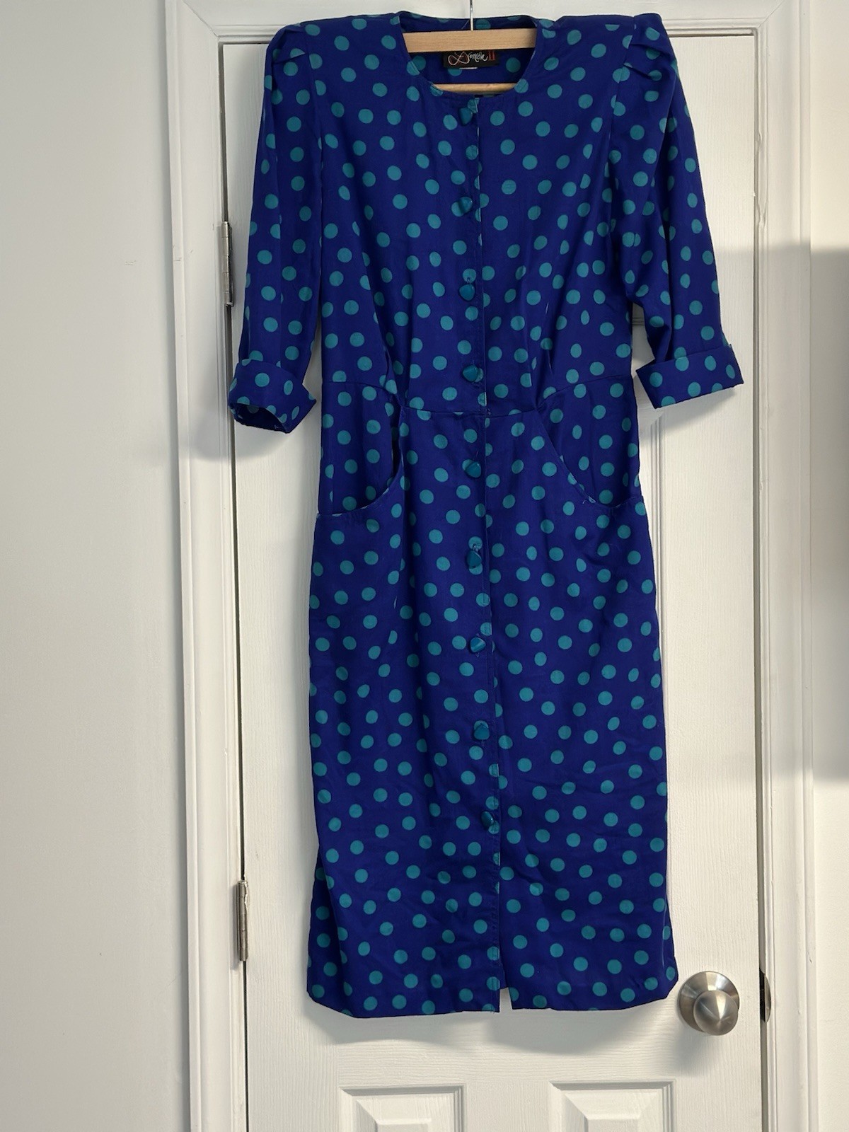 Vintage Women’s Union Polka Dot 1970s dress