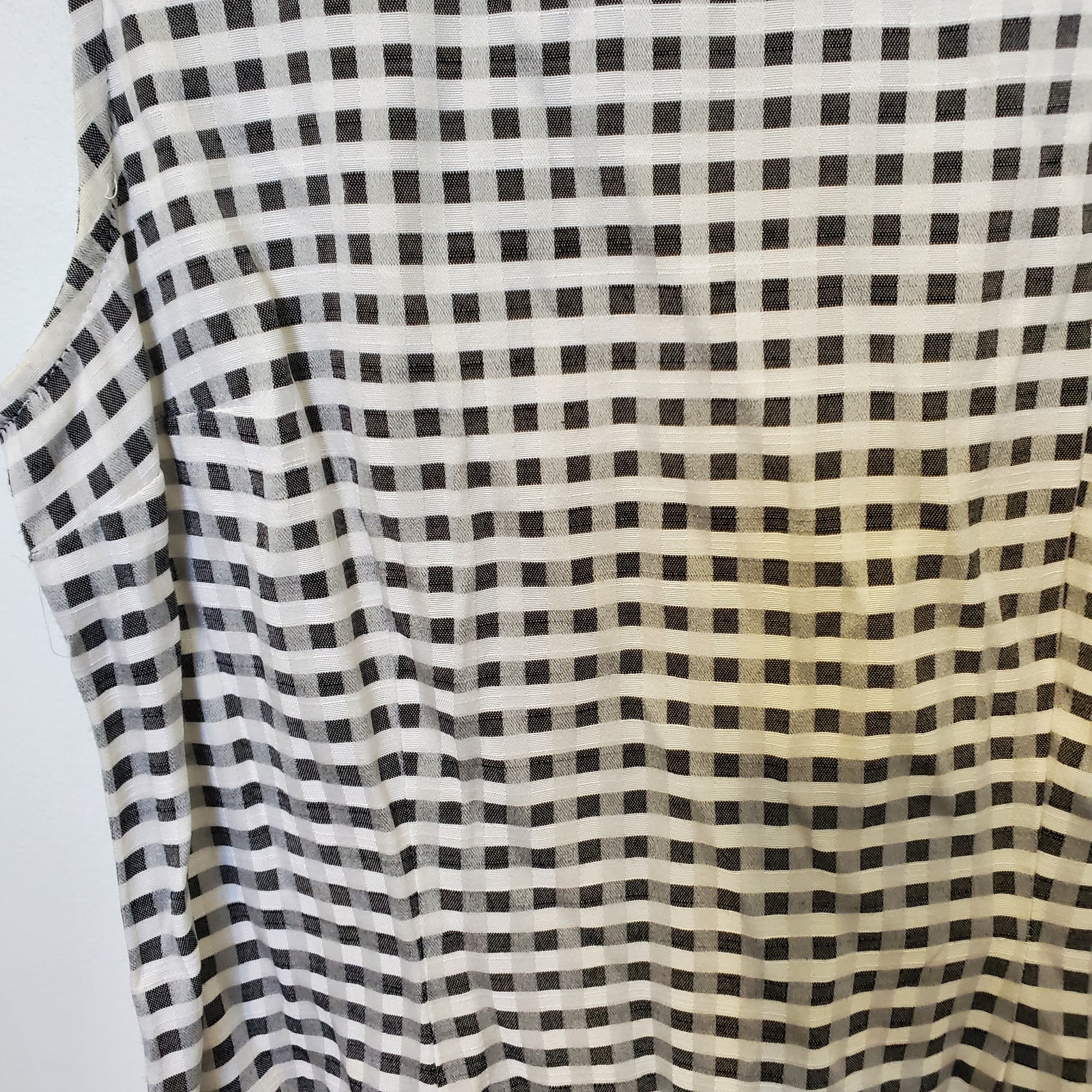 Vintage Expressions Gingham Mini Dress Graduation Cottagecore Old Money Size 8