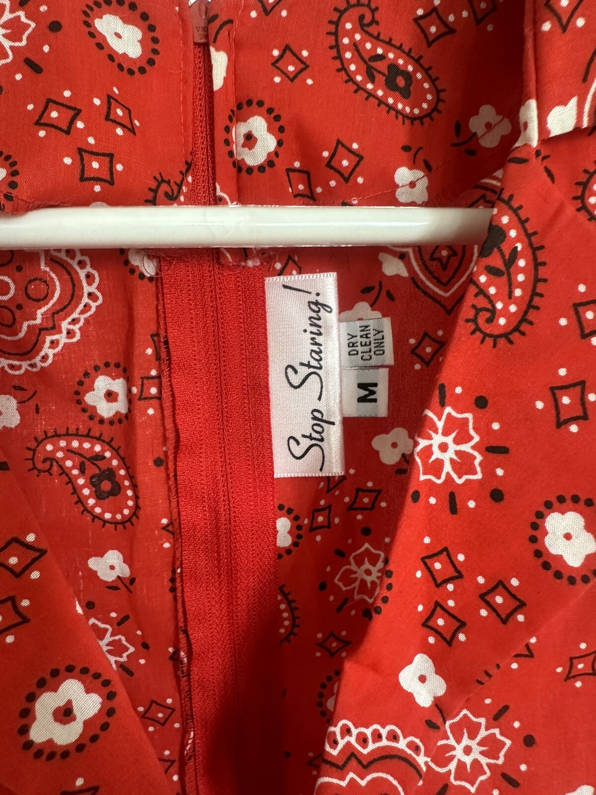 Bernie Dexter red sundress 1950s vintage style Bandana Dress Red Size M