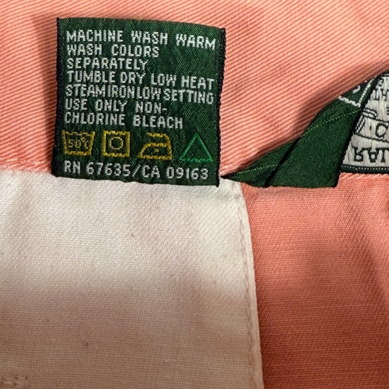 Vintage Ralph Lauren Country Coral Shorts Women 12 Pleated High Waist 90s USA