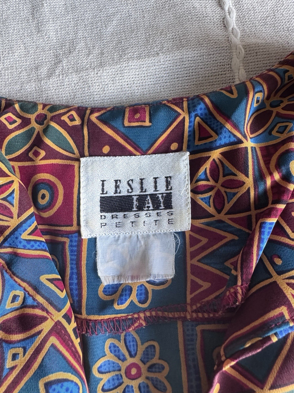 Vintage Leslie Fay dress