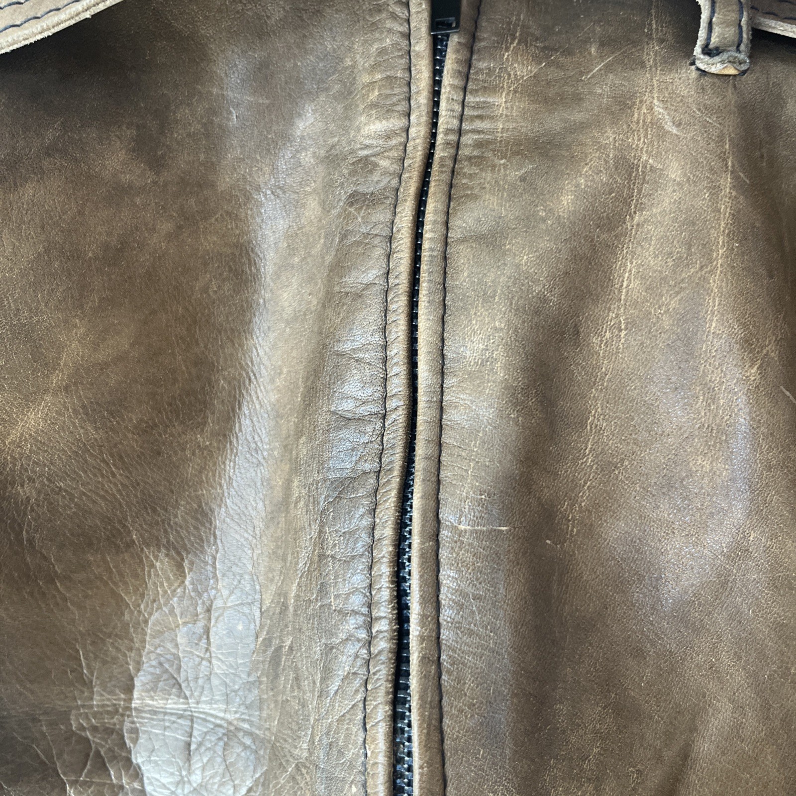 Vintage 60’s Beatle Vibe Women’s Leather Mini Skirt. Size 6 To 8 Cordoba London