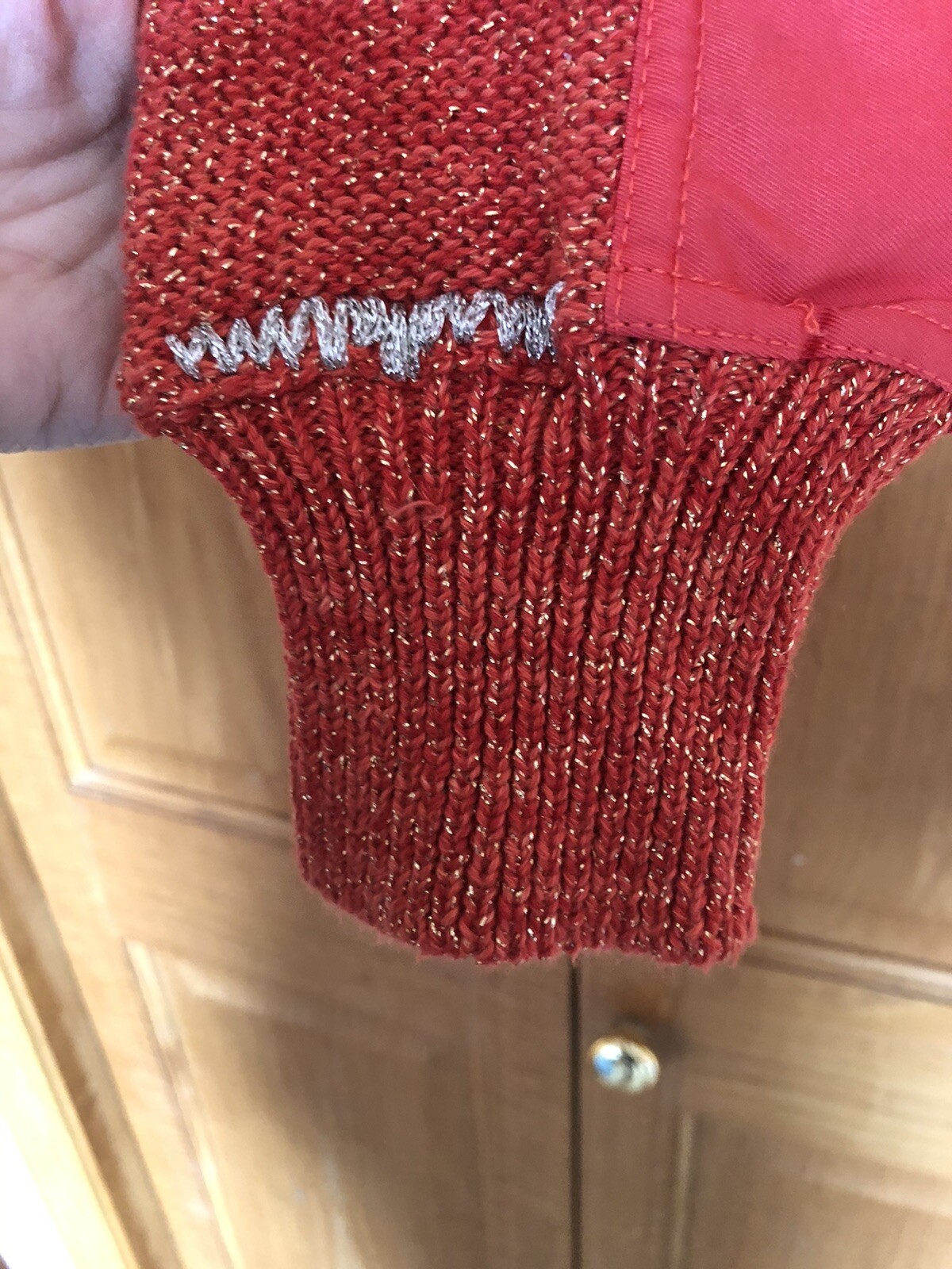 Vintage Giusi Slaviero Italy Coral Sweater SZ 6