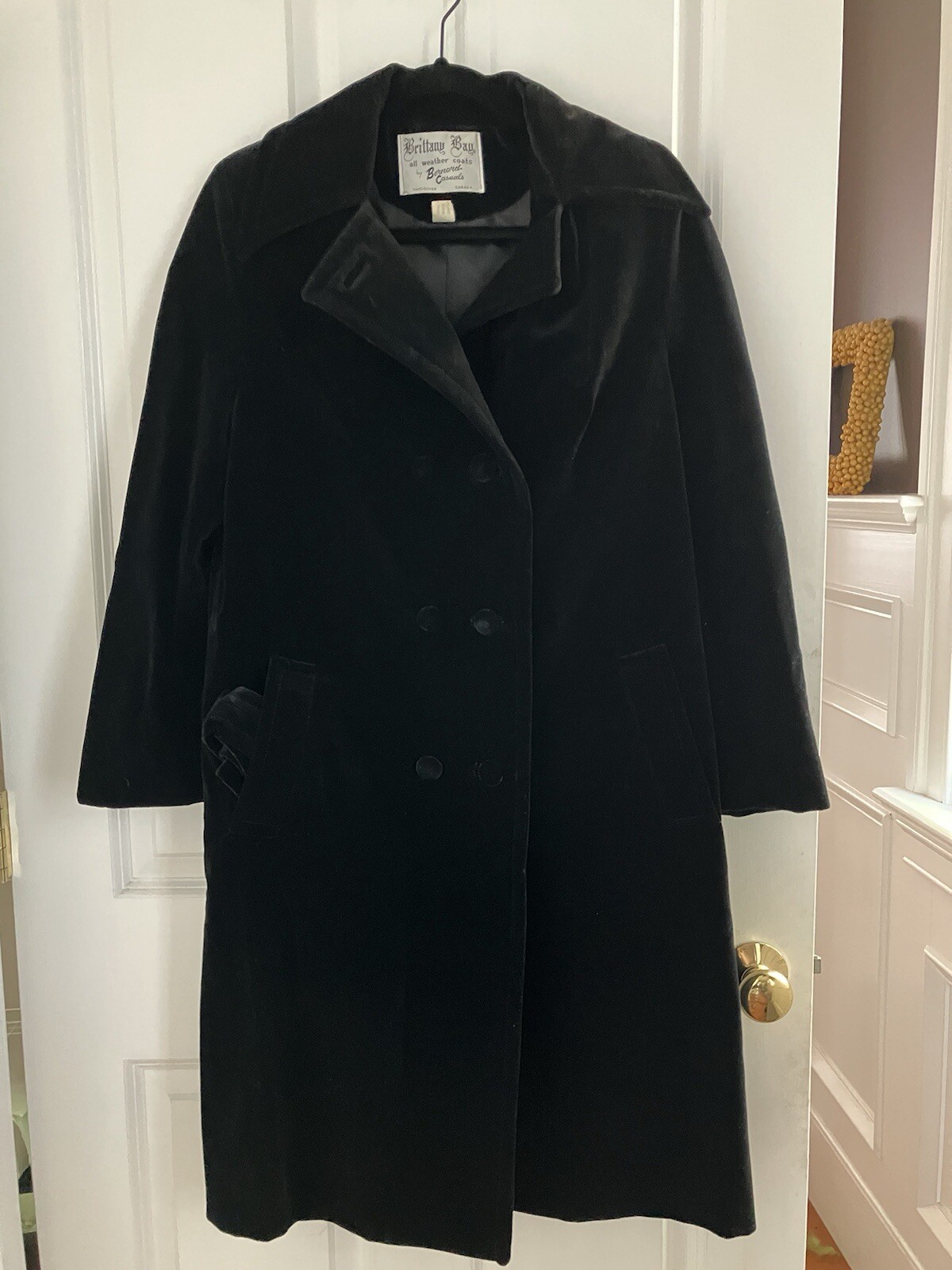Vintage Brittany Bay Deball Brilliant Velvet Women’sCoatCanadaWeather Resistant