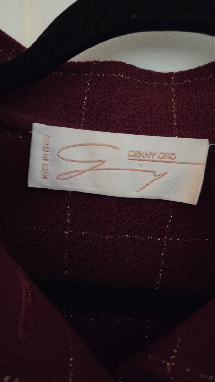 Vintage Genny Oro Lana Wool Blazer Sz 8