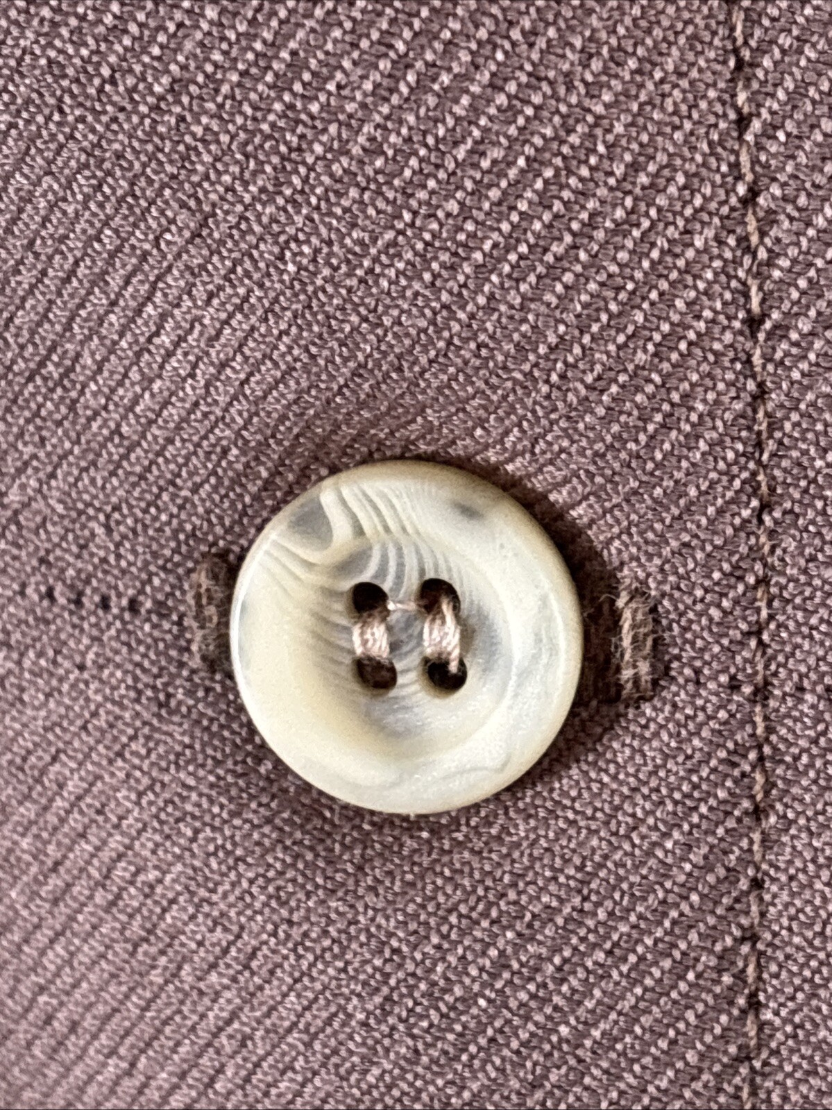 Lady Dickson Jenkins Vest 1970s Vintage Beige Button Front Fitted USA Made SNL