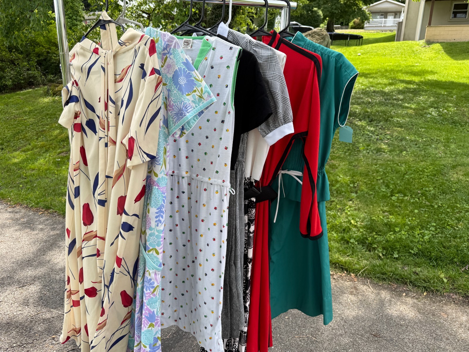 8pc Vintage 80s 90s Women’s Dress Lot | As Is | Toni Todd | Danay | Skiva | DW3