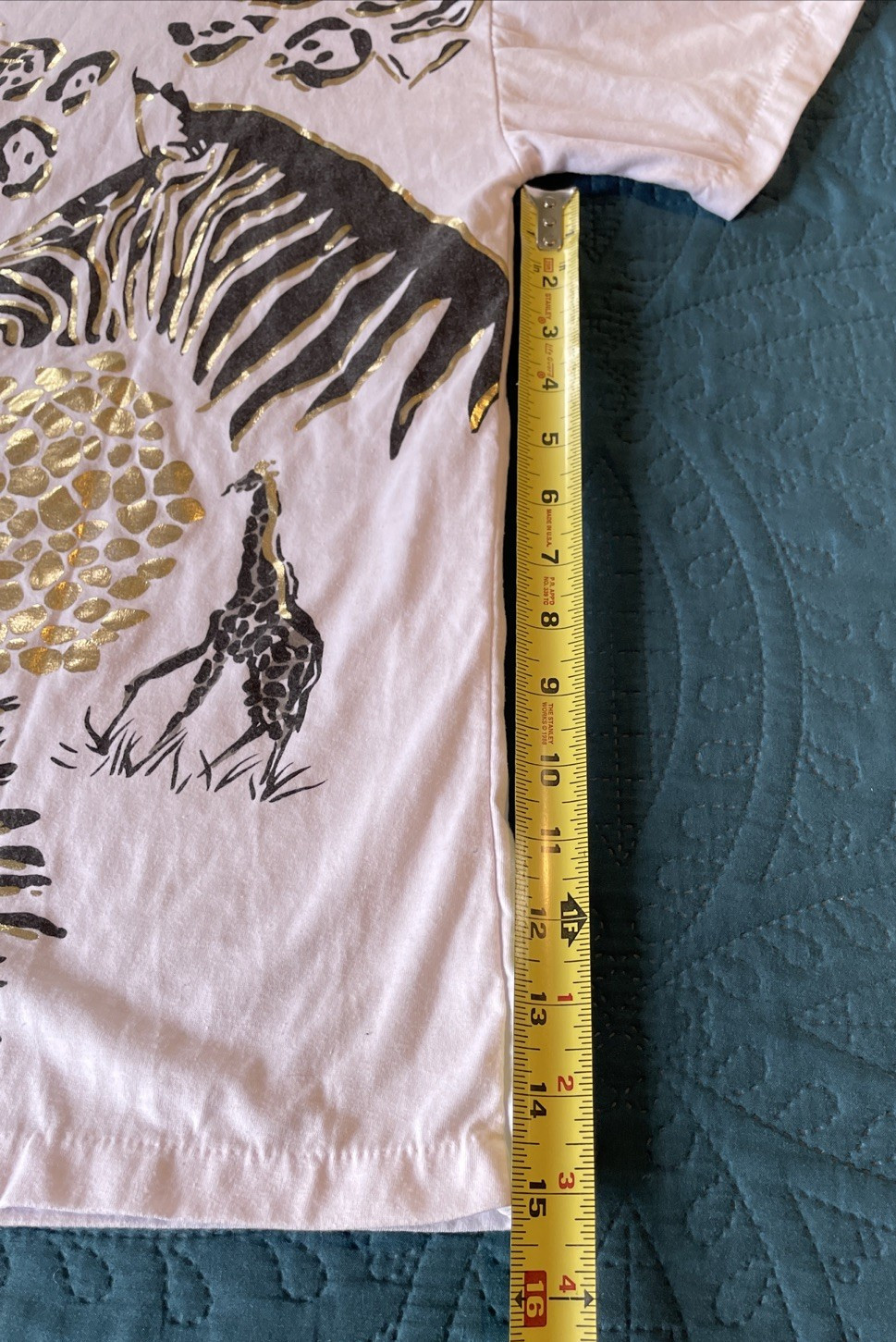 Western connection of California, vintage single stitch, medium, animal print T