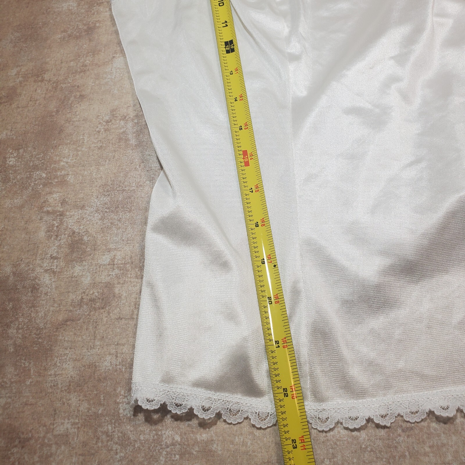 Vintage Sears Antron III Nylon Tank Slip Anti Cling Size 40 Made in USA