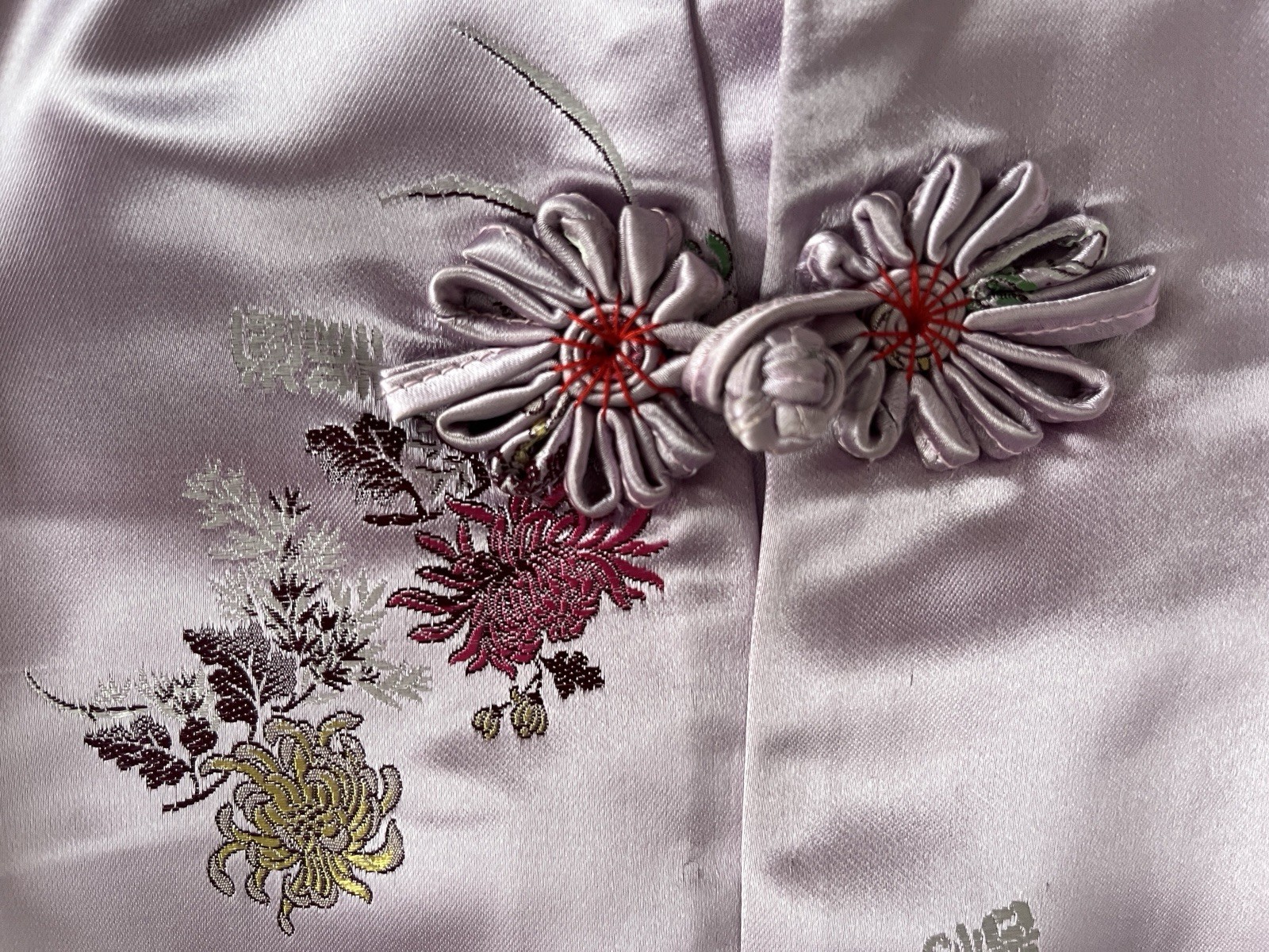 NOS Mid-Century Vintage Ashoka Saigon Kimono 1967 100% Silk