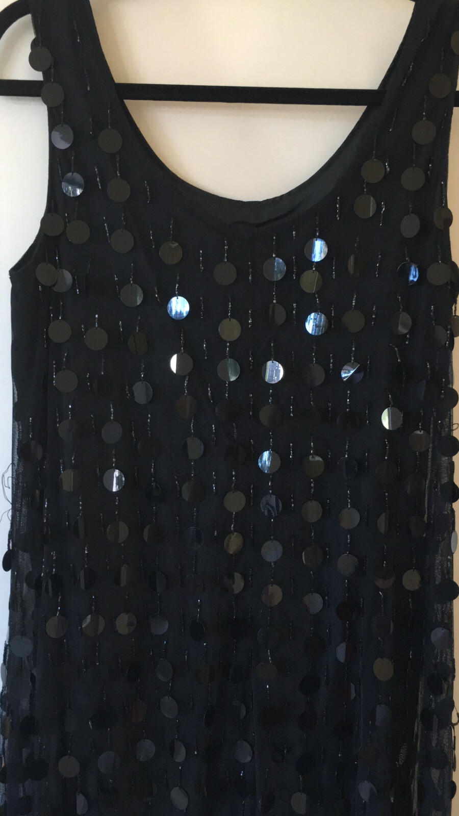Vintage Vivienne Tam East Wind Code_Black Beaded Dress