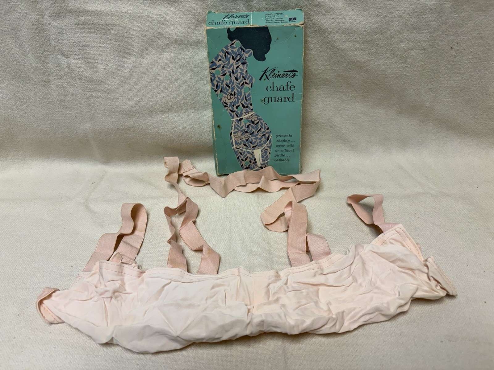 Vintage Kleinert’s Chafe Guard Pink Lingerie Undergarment Small