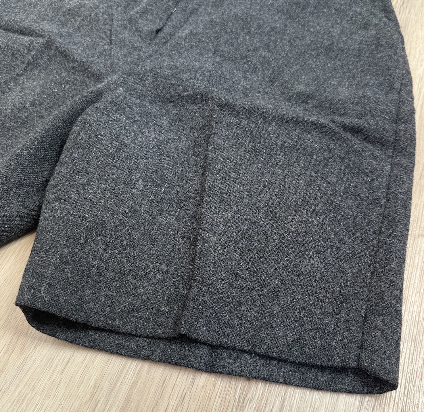 Vintage Kerrybrooke Sears Wool Shorts Pockets Roxy Zipper Japan 26” Waist