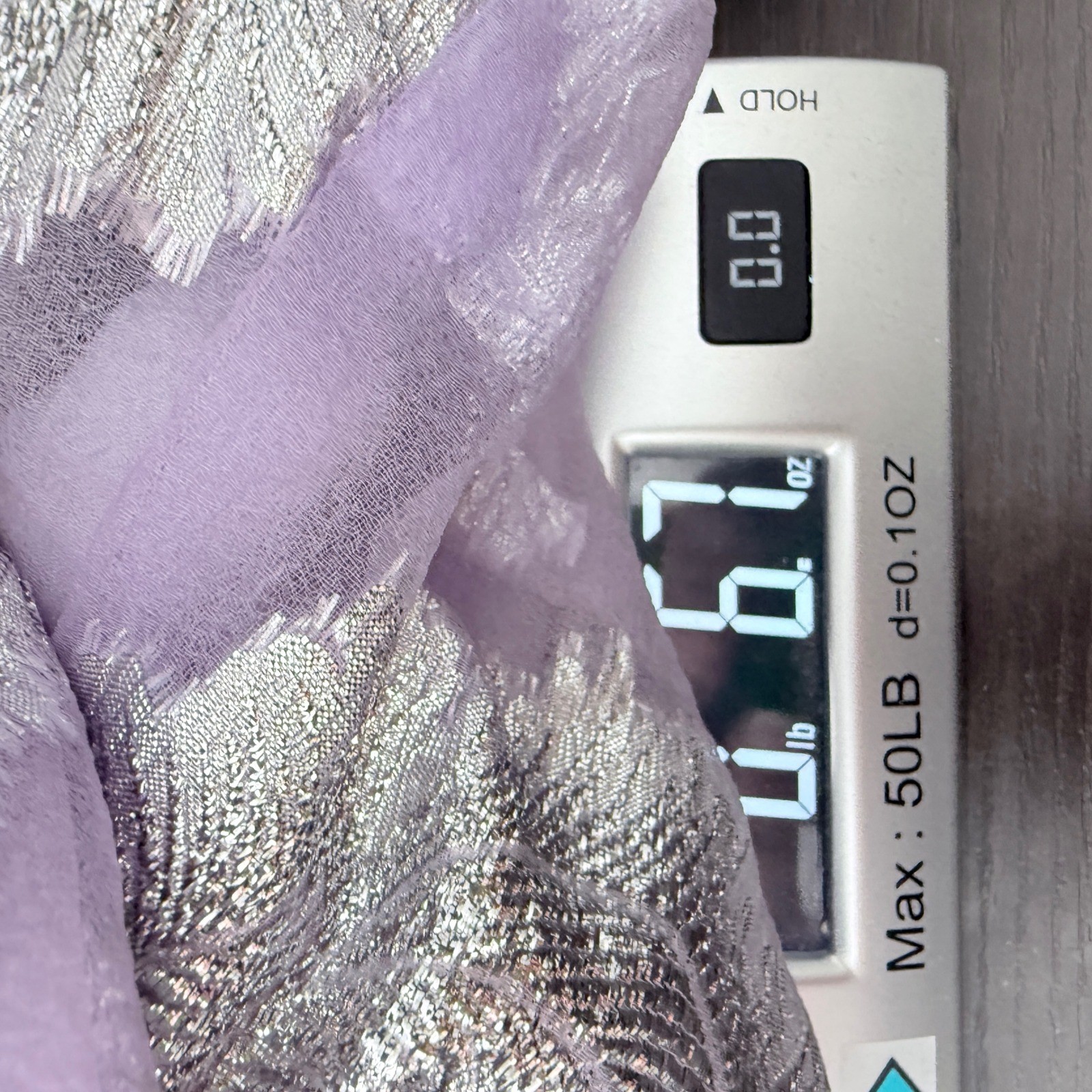Liberty House Dress Women S Vintage Purple Silver Metallic Brocade Maxi Hawaii