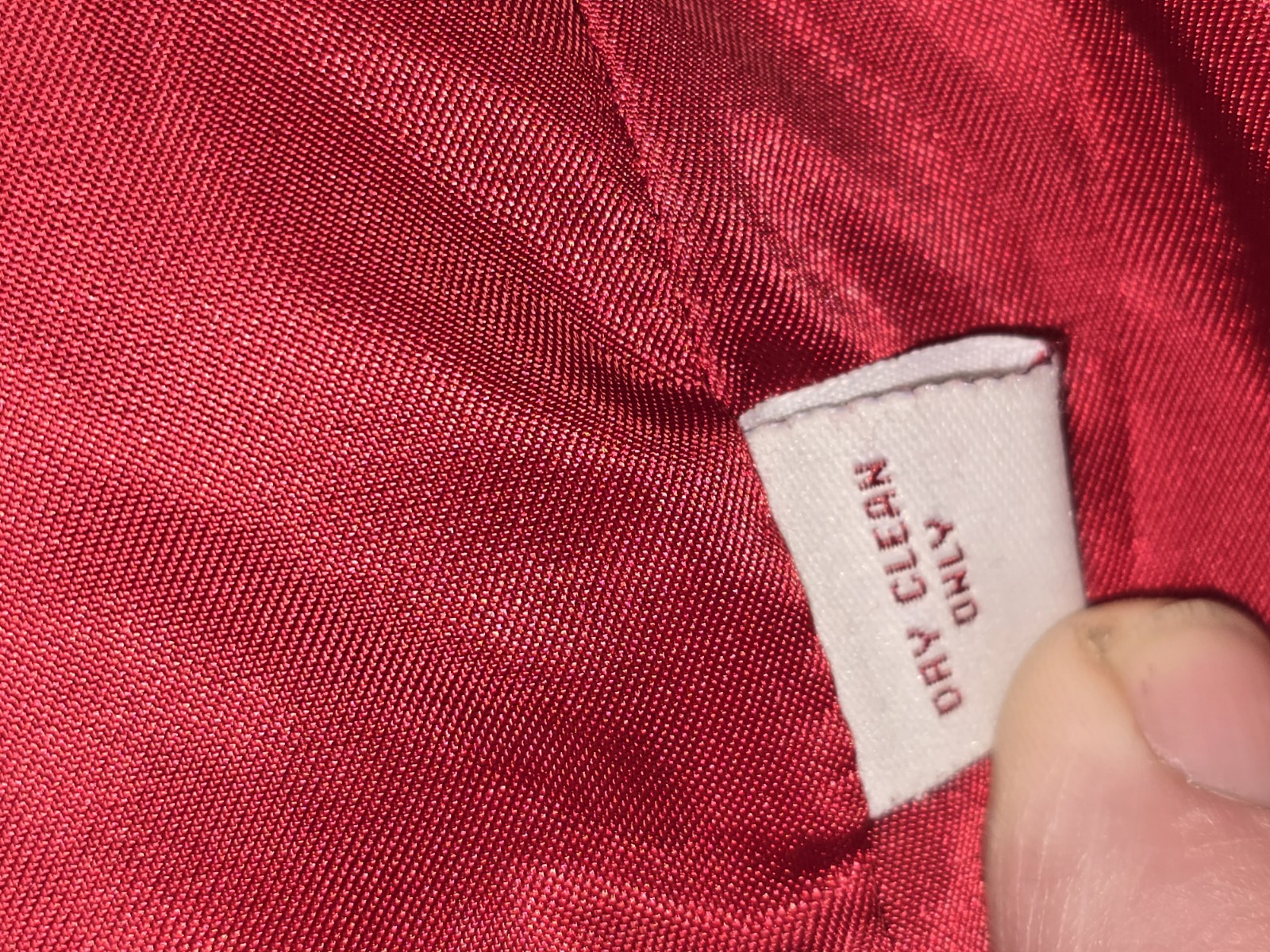 Vintage Red Wool Hooded Blazer Jacket Satin Lined Classic Dressy 90s Medium