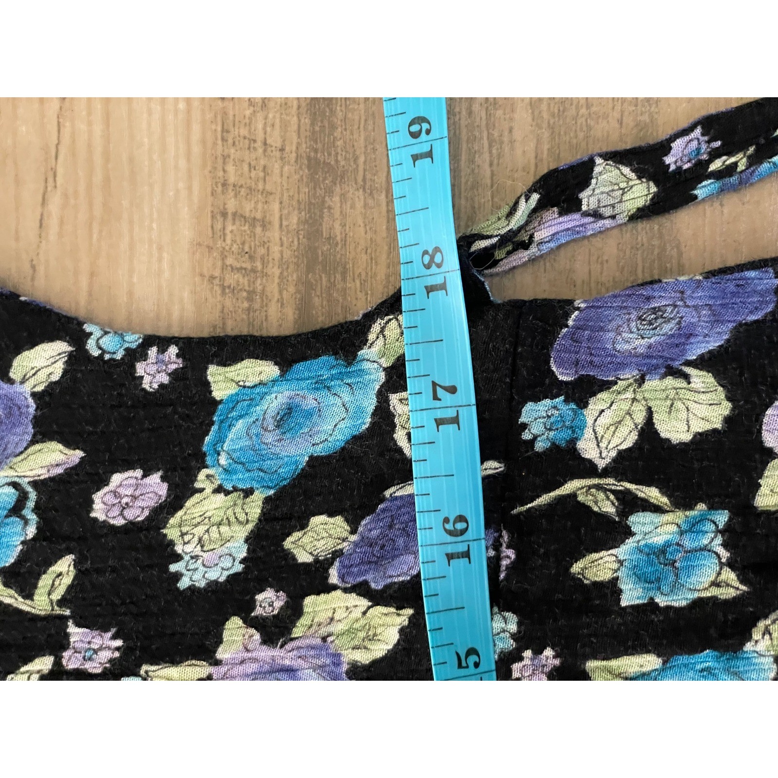 Petite Jazz Floral Maxi Dress 8 Black Purple Blue Vintage 90s Grunge Cottagecore