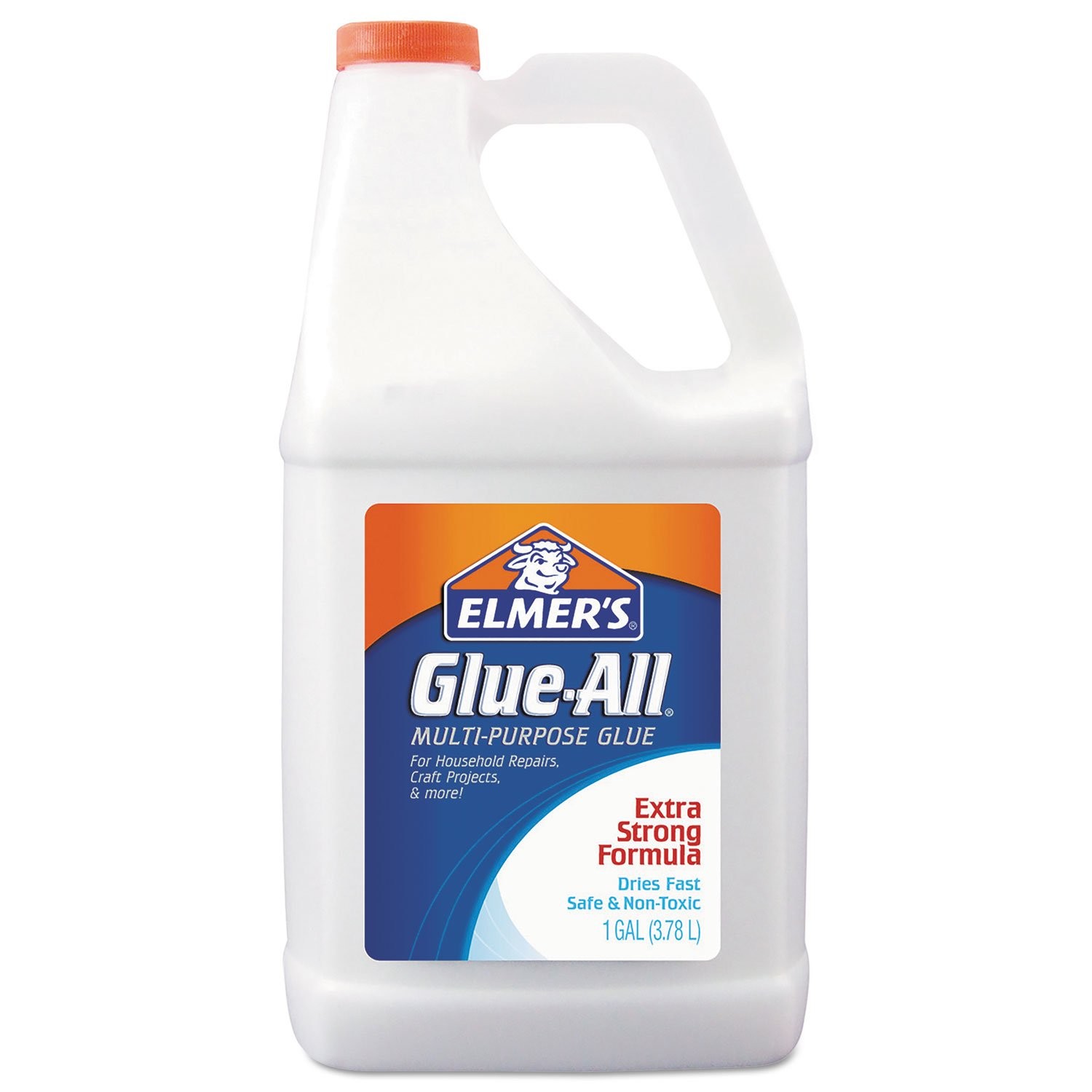 Elmer’s Glue-All Multi-Purpose Liquid Glue, Extra Strong, 1 Gallon, Slime, Craft