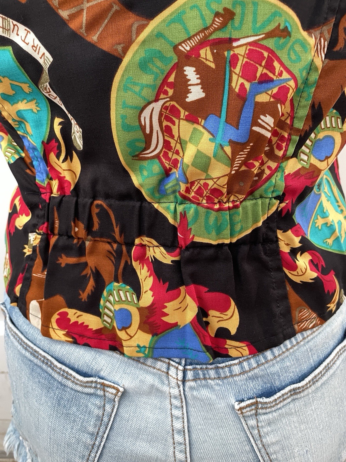 CAROL ANDERSON Collection VINTAGE 80s VEST Size Medium